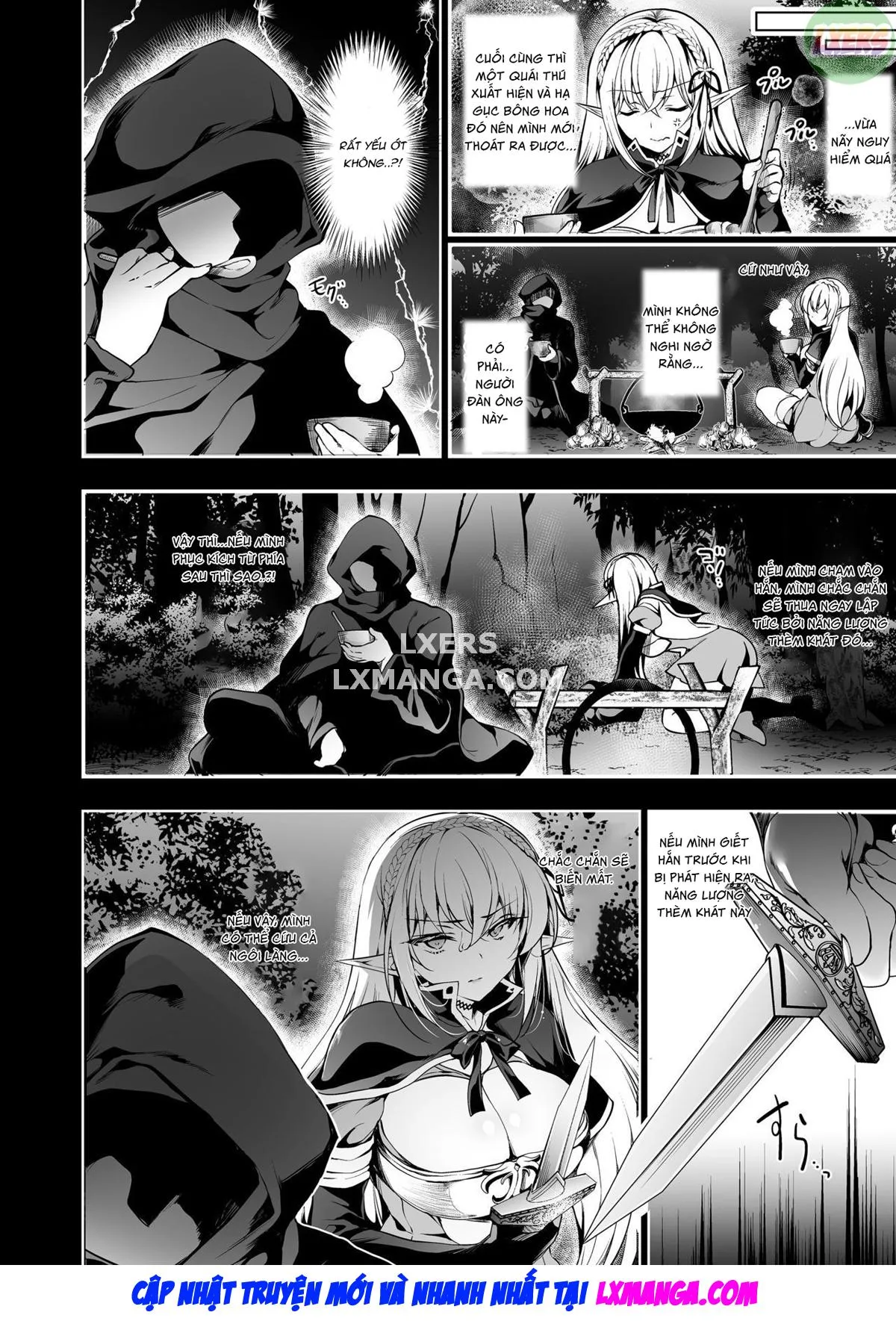 HentaiVN.net - Ảnh 9 - Khắc dâm ấn cho yêu tinh - Chap 2 - LEVEL:2