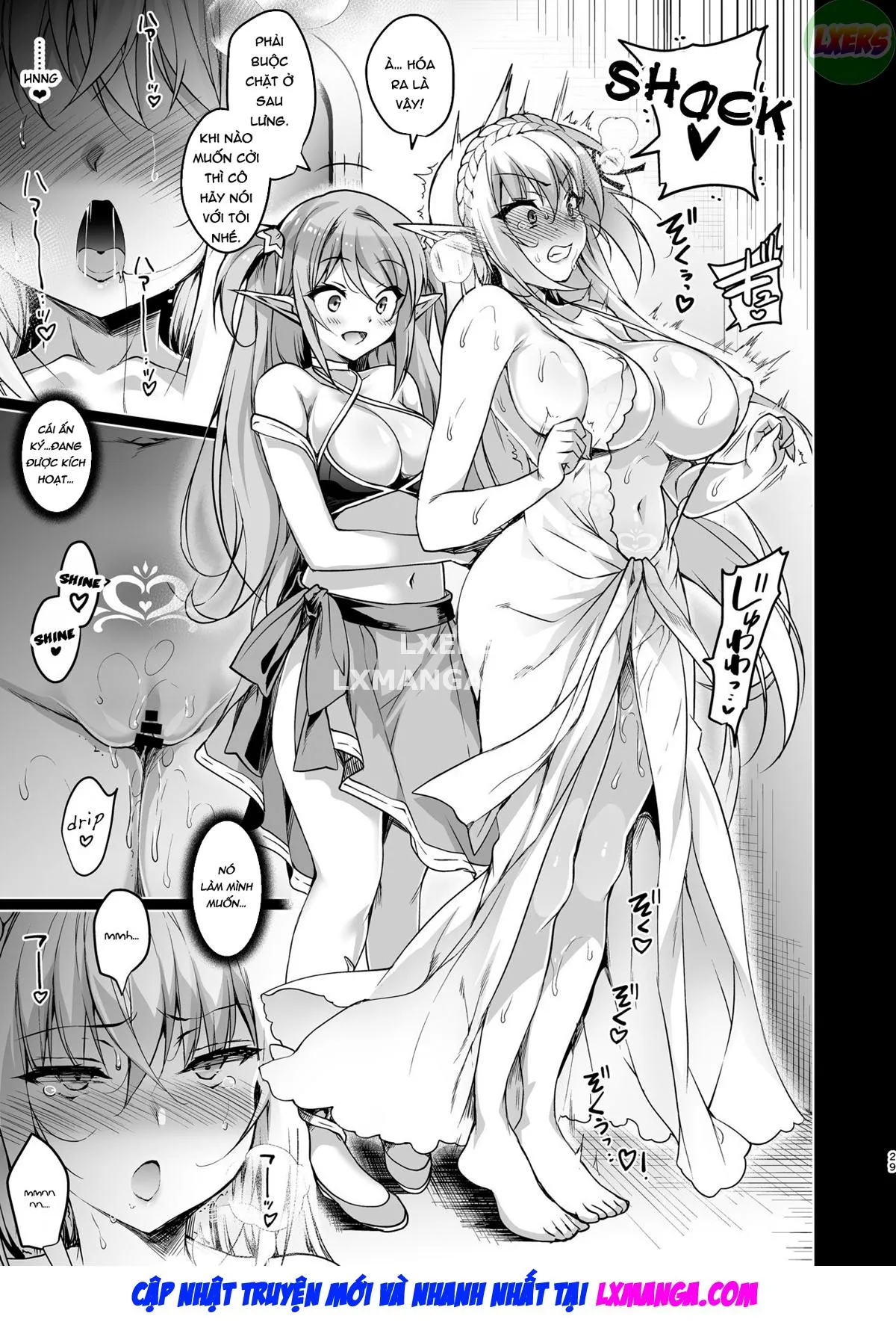 HentaiVN.net - Ảnh 33 - Khắc dâm ấn cho yêu tinh - Chap 3 - LEVEL:3