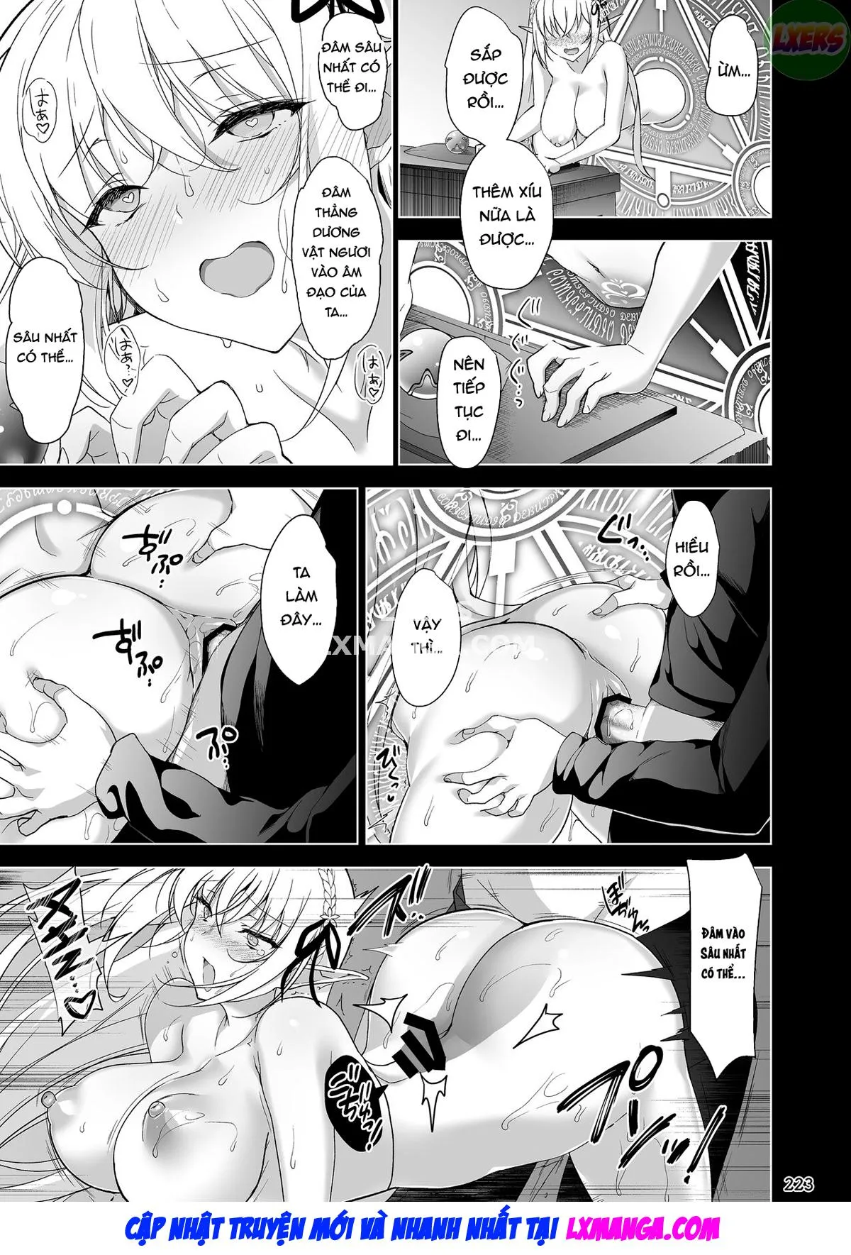 HentaiVN.net - Ảnh 50 - Khắc dâm ấn cho yêu tinh - Chap 4 - LEVEL:1~4
