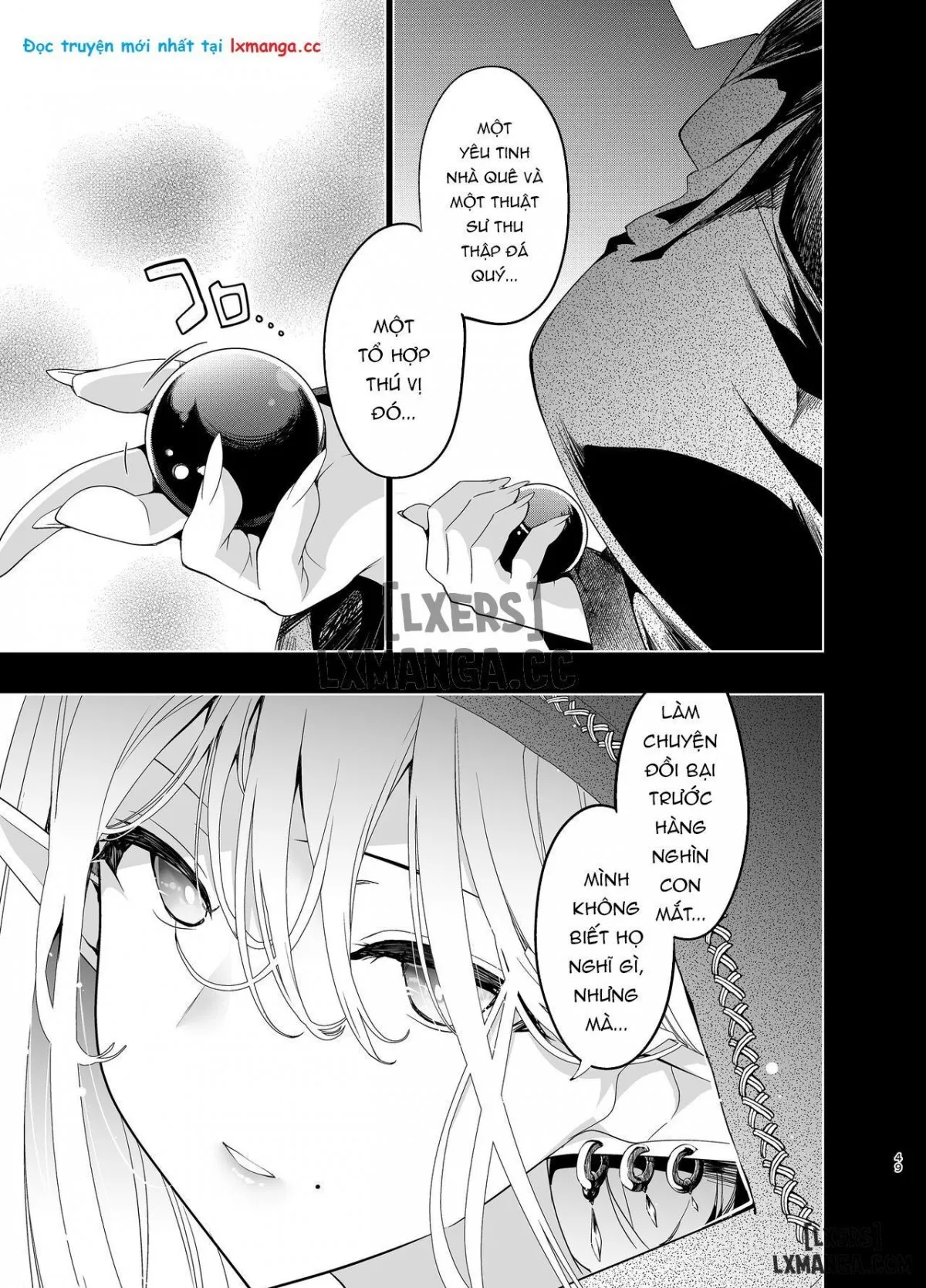 HentaiVN.net - Ảnh 49 - Khắc dâm ấn cho yêu tinh - Chap 5 - LEVEL:5