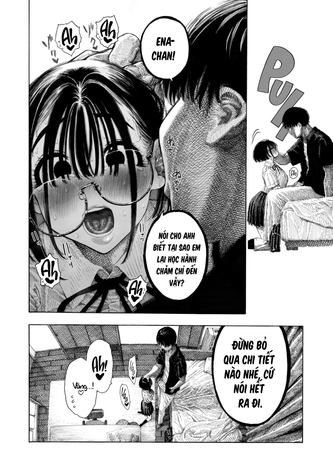 HentaiVN.net - Ảnh 8 - Gia sư của ena - Oneshot nổ cặc