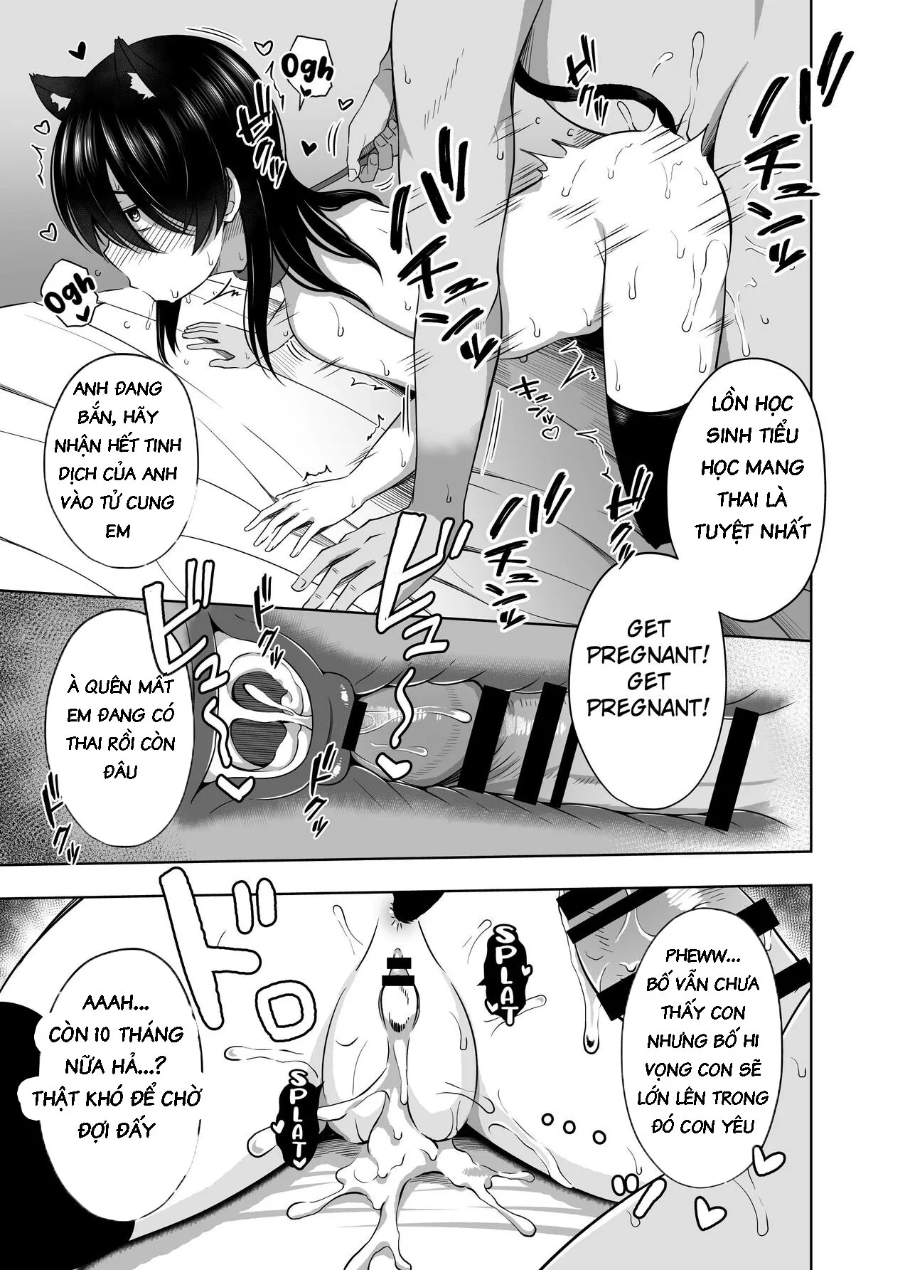 HentaiVN.net - Ảnh 26 - I Got Pregnant in Elementary School and Gave Birth to a Baby! 3 - Oneshot