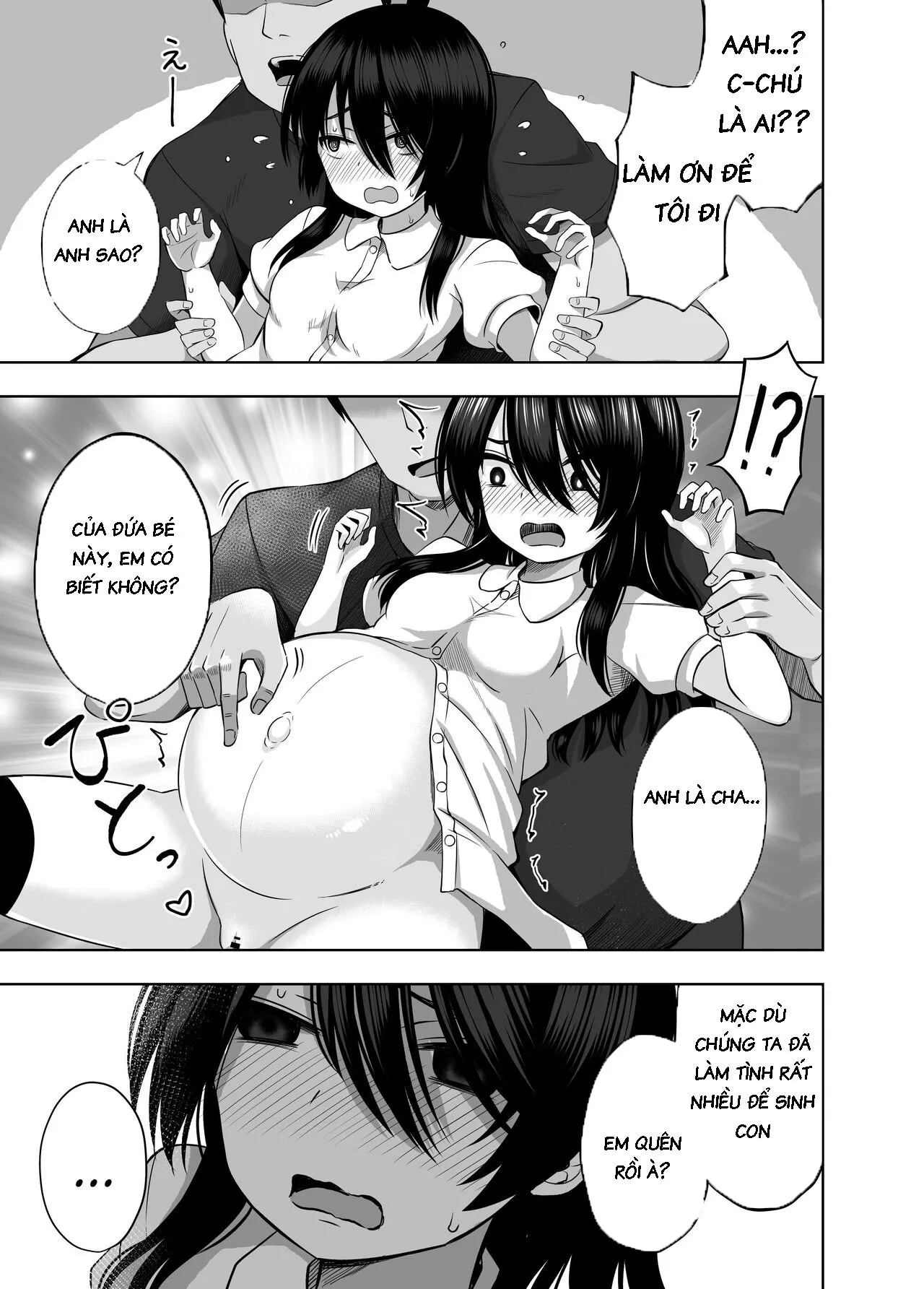 HentaiVN.net - Ảnh 36 - I Got Pregnant in Elementary School and Gave Birth to a Baby! 3 - Oneshot