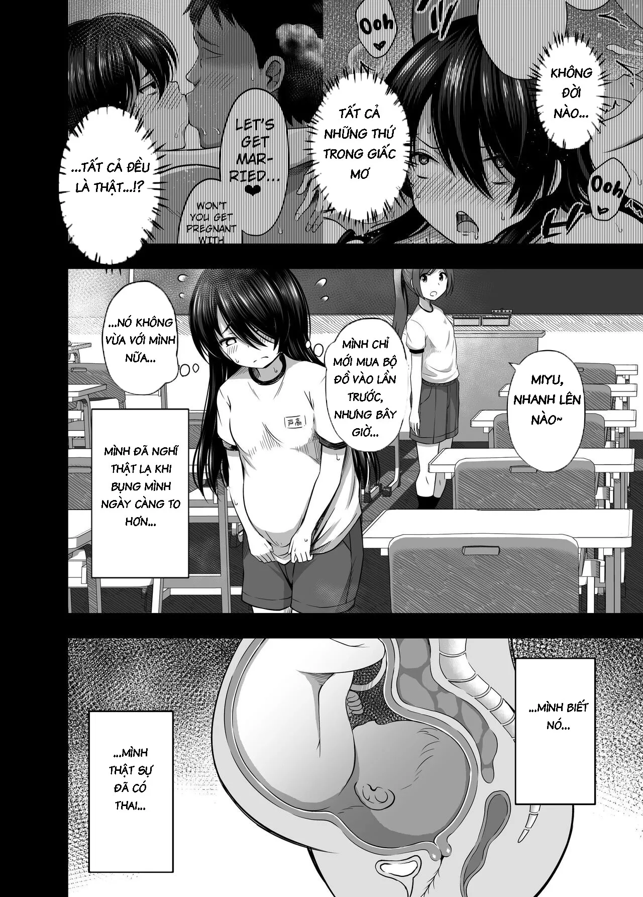 HentaiVN.net - Ảnh 37 - I Got Pregnant in Elementary School and Gave Birth to a Baby! 3 - Oneshot