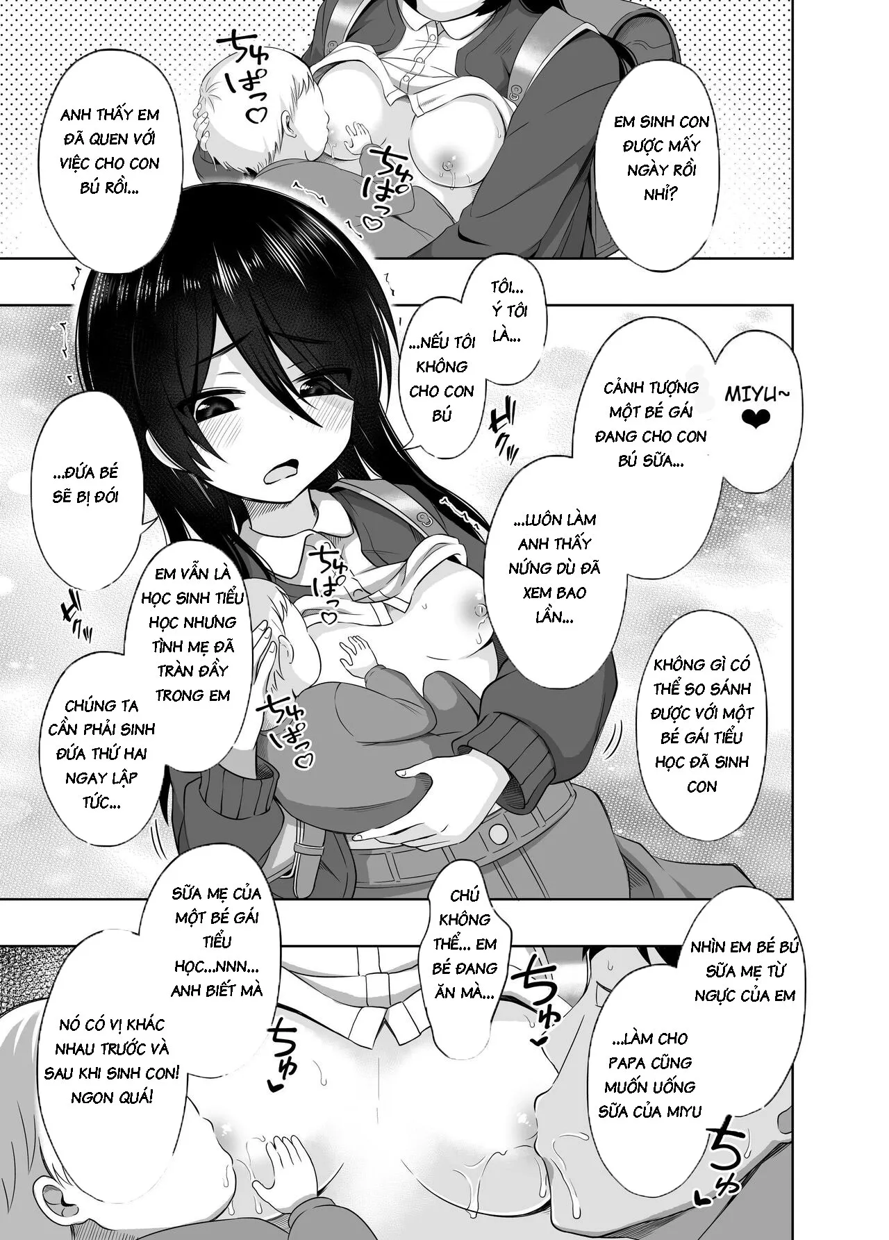 HentaiVN.net - Ảnh 42 - I Got Pregnant in Elementary School and Gave Birth to a Baby! 3 - Oneshot