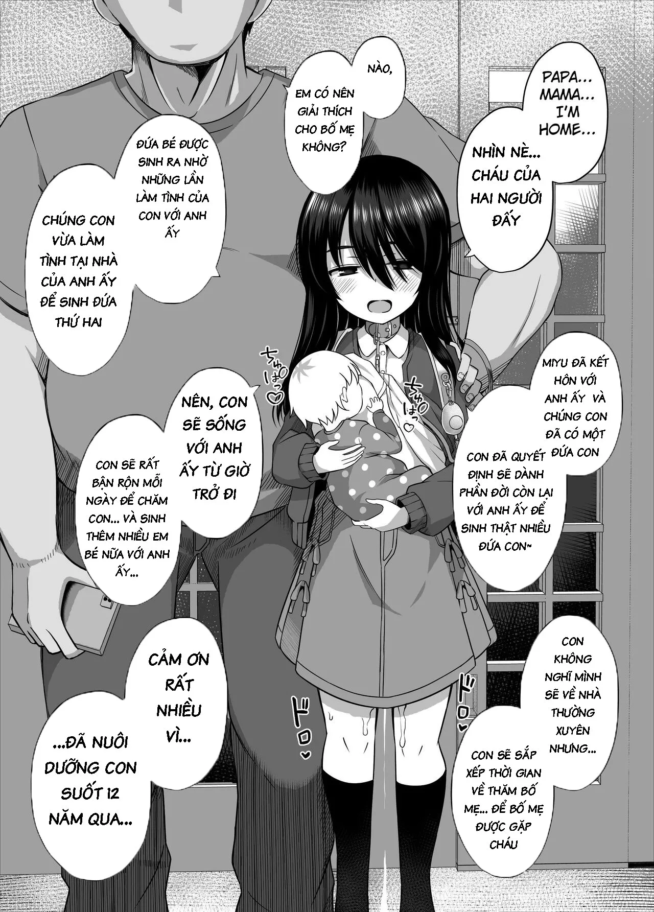 HentaiVN.net - Ảnh 49 - I Got Pregnant in Elementary School and Gave Birth to a Baby! 3 - Oneshot