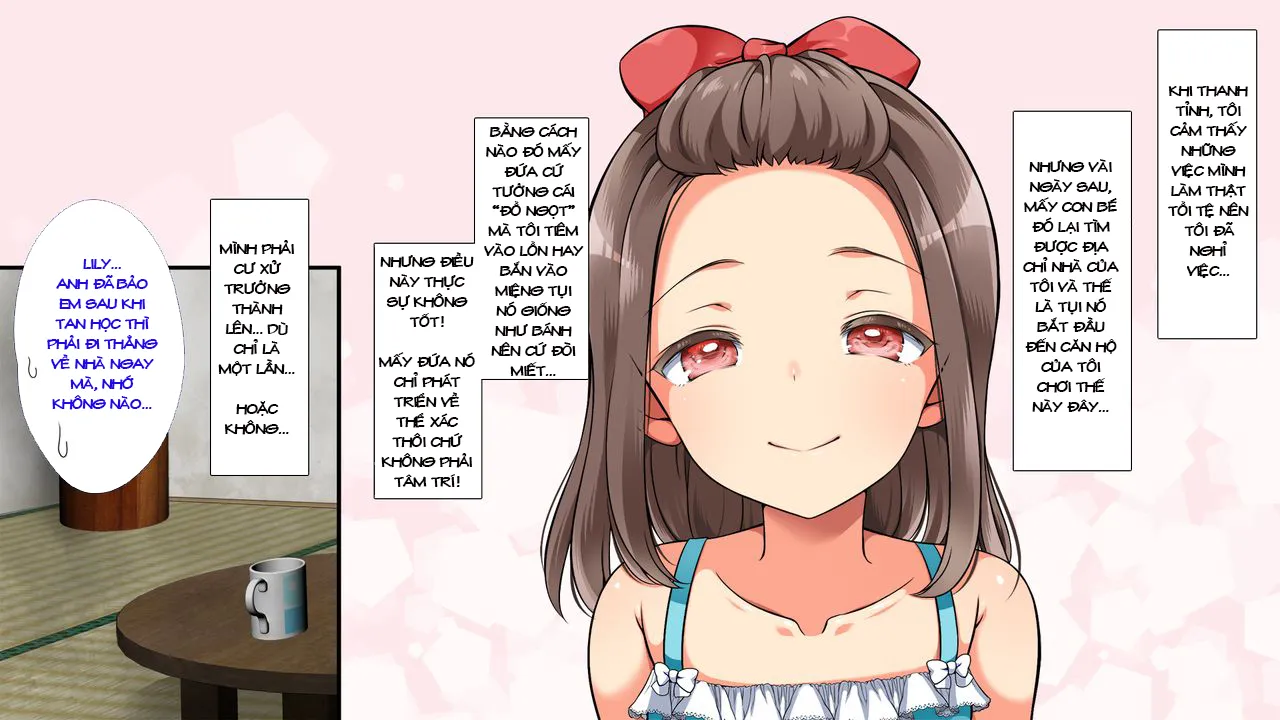 HentaiVN.net - Ảnh 5 - Muchi Muchi Lily-chan Ecchi Mini CG Shuu [Muchi Muchi Kyousei Seichouchuu (Ngoại truyện);] - 01. (Ngoại truyện) Vì quá thích bé Lily-chan quá nên mới dịch~
