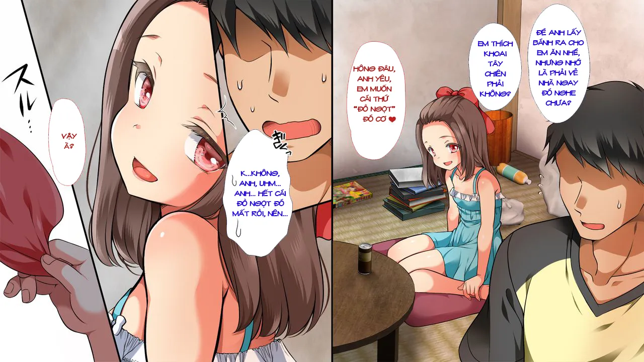 HentaiVN.net - Ảnh 6 - Muchi Muchi Lily-chan Ecchi Mini CG Shuu [Muchi Muchi Kyousei Seichouchuu (Ngoại truyện);] - 01. (Ngoại truyện) Vì quá thích bé Lily-chan quá nên mới dịch~