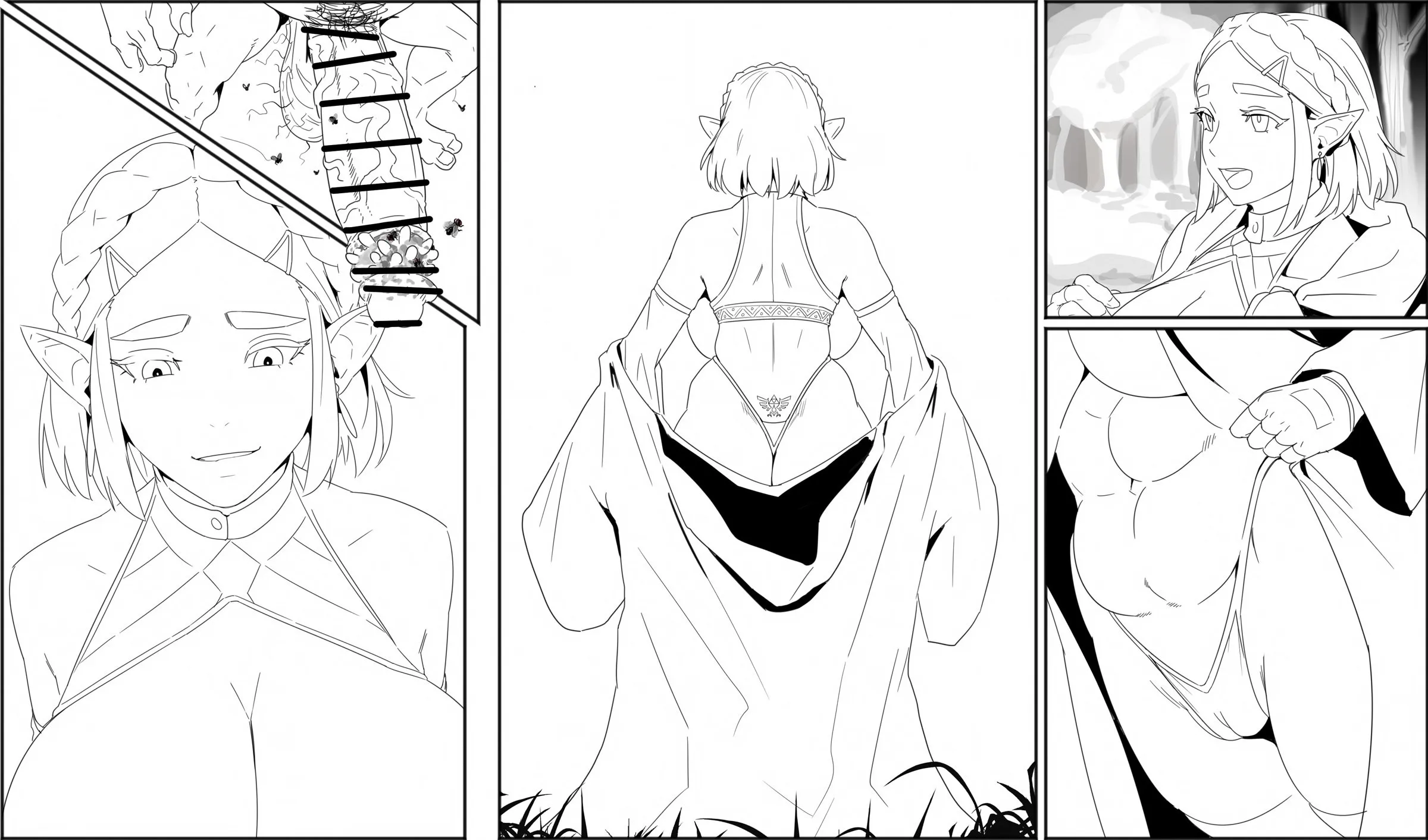 HentaiVN.net - Ảnh 12 - Zelda BOTW - Hyrule Ouke no Fukkou (The Legend of Zelda: Breath of the Wild) [Zelda BOTW - Revival of the Hyrule Royal Family ; Phục hưng gia tộc Hyrule] - Chap 01 (Ongoing)