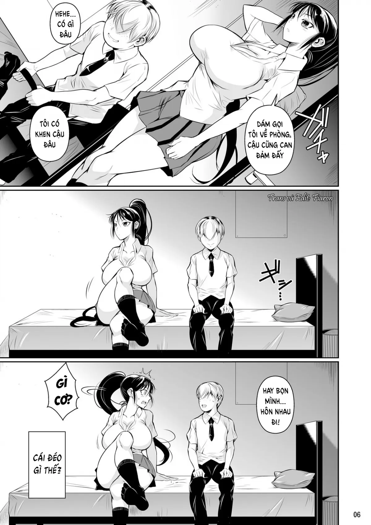 HentaiVN.net - Ảnh 9 - Batsu Game de Yankee Onna ni Kokuttemita [For My Punishment I Have To Confess To A Sassy Troublemaker] - Chap 1
