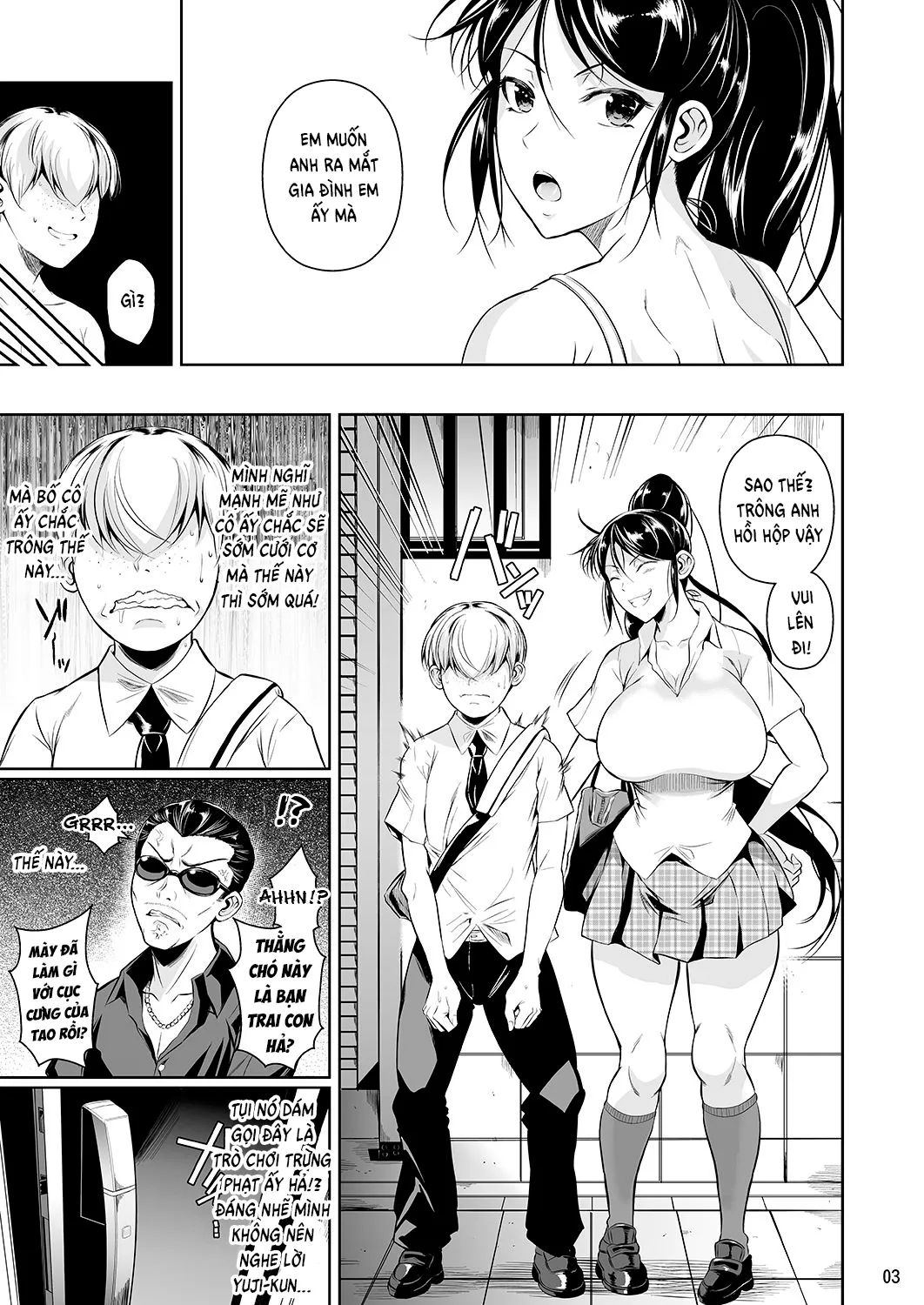 HentaiVN.net - Ảnh 4 - Batsu Game de Yankee Onna ni Kokuttemita [For My Punishment I Have To Confess To A Sassy Troublemaker] - Chap 3