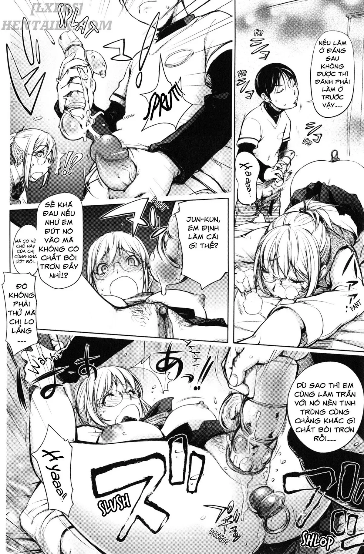 HentaiVN.net - Ảnh 11 - KayaNetori Kaya-Nee Series Aizou Ban - Chap 8 [end]