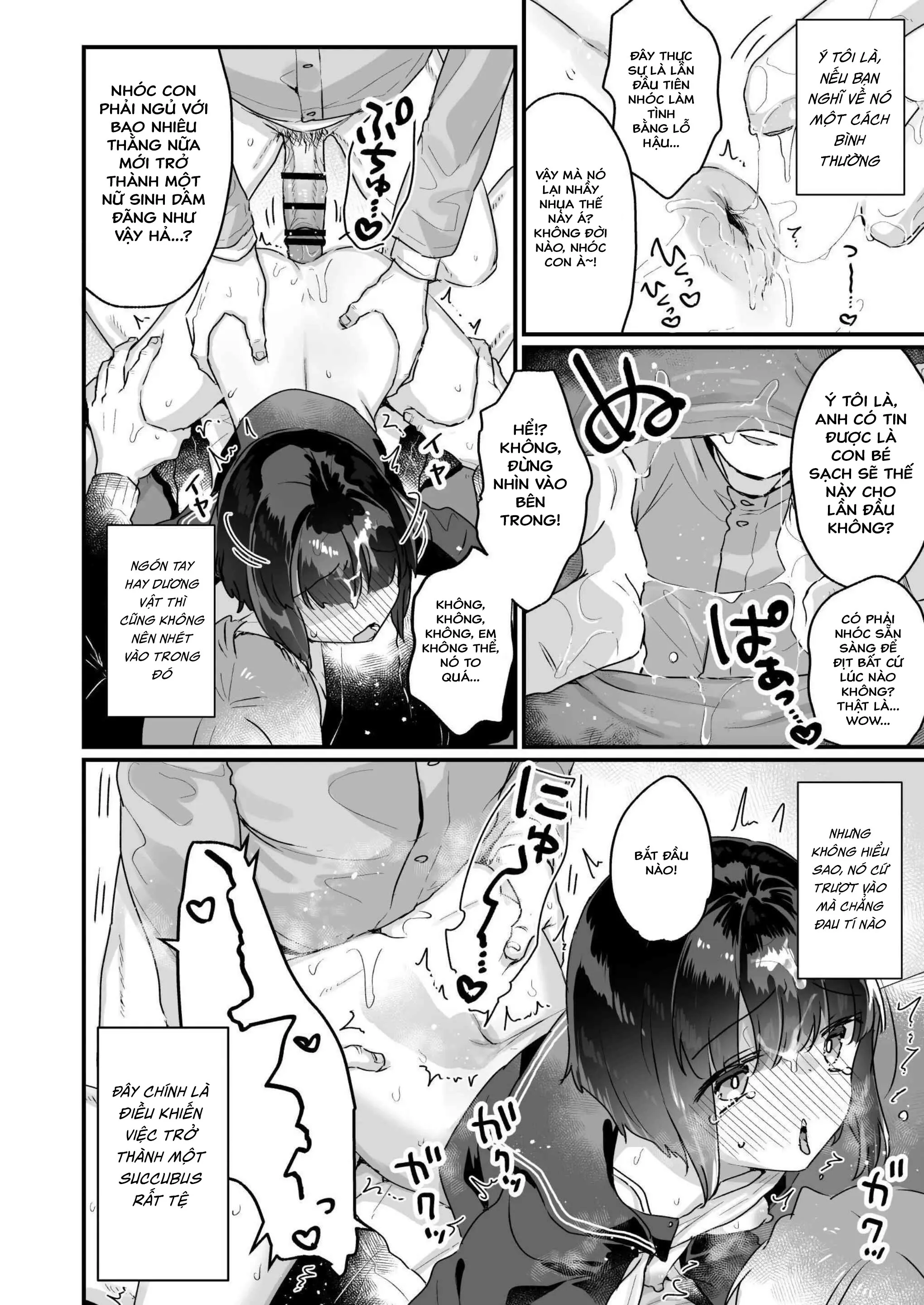 HentaiVN.net - Ảnh 19 - Tôi bất đắc dĩ trở thành Succubus - Chương 1: Train Orgy