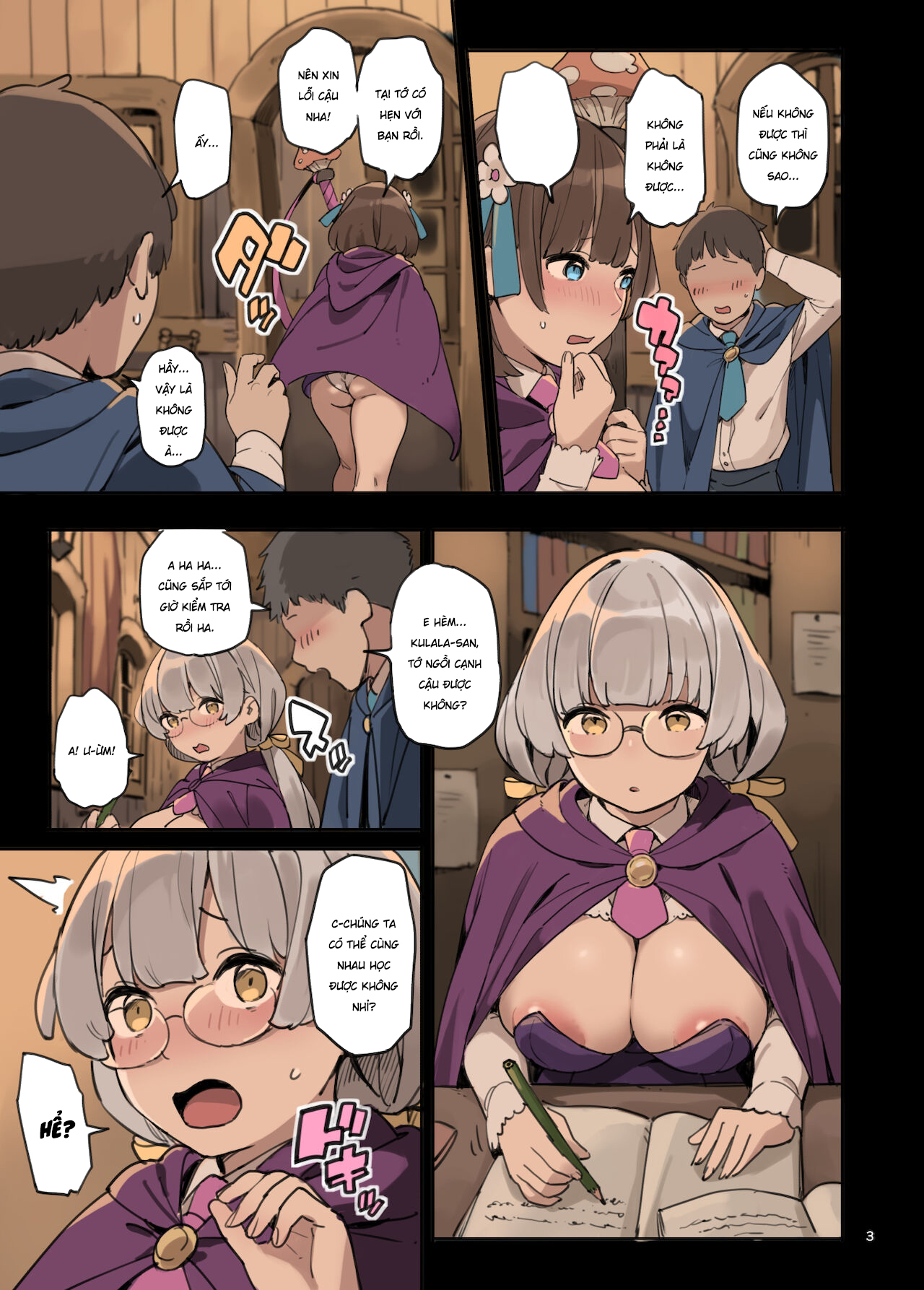 HentaiVN.net - Ảnh 3 - Học làm tình bằng ma pháp! - Chap 1