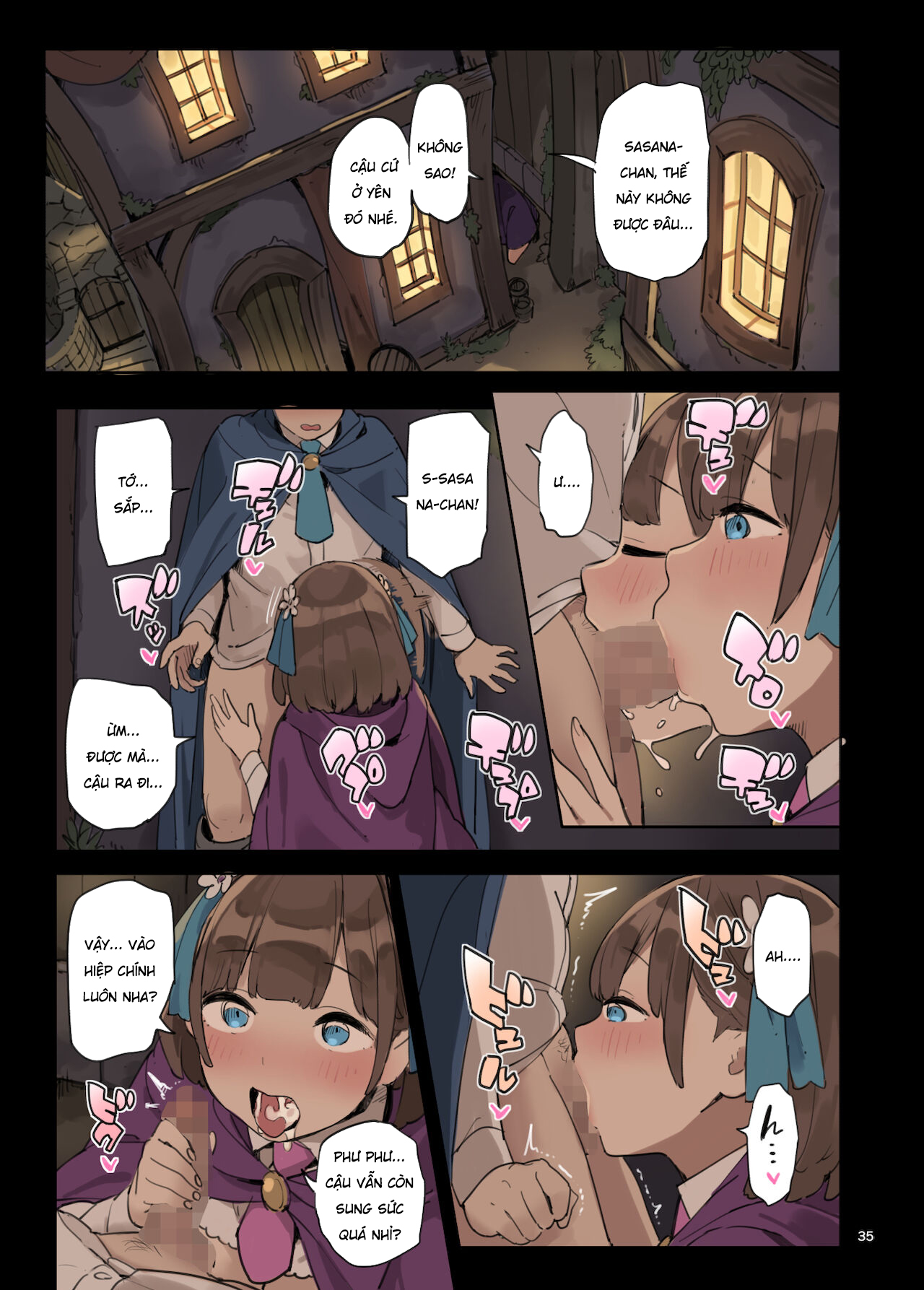 HentaiVN.net - Ảnh 14 - Học làm tình bằng ma pháp! - Chap 2