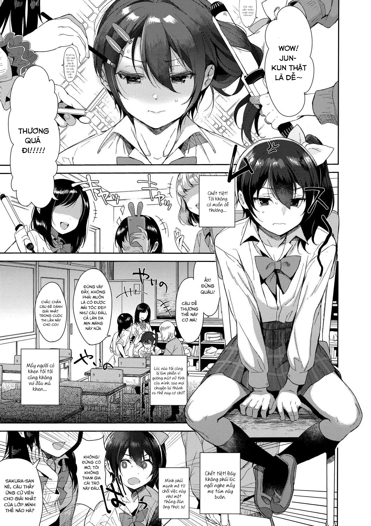 HentaiVN.net - Ảnh 3 - Mesu Gao Complex - Chap 0