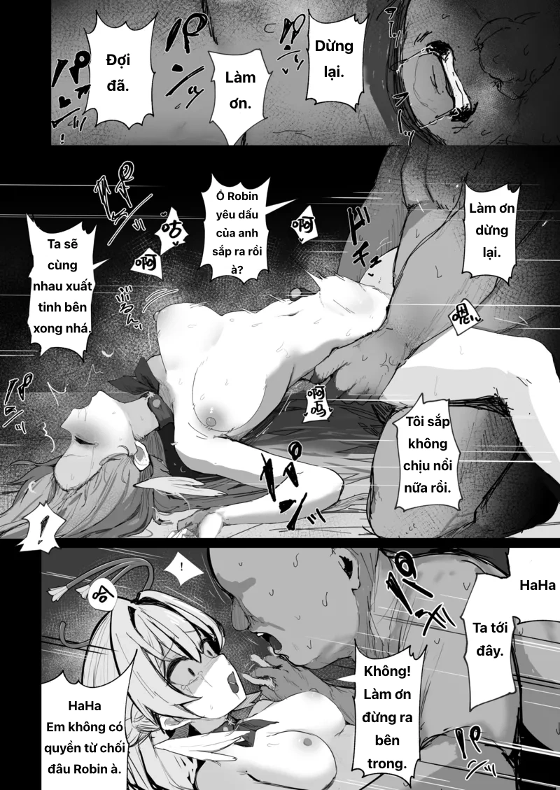 HentaiVN.net - Ảnh 13 - [MeichougiJuku (Tokiba)] Boku dake no Uta Hime - Only My Robin | 只属于我的歌姬 (Honkai: Star Rail) - Oneshot