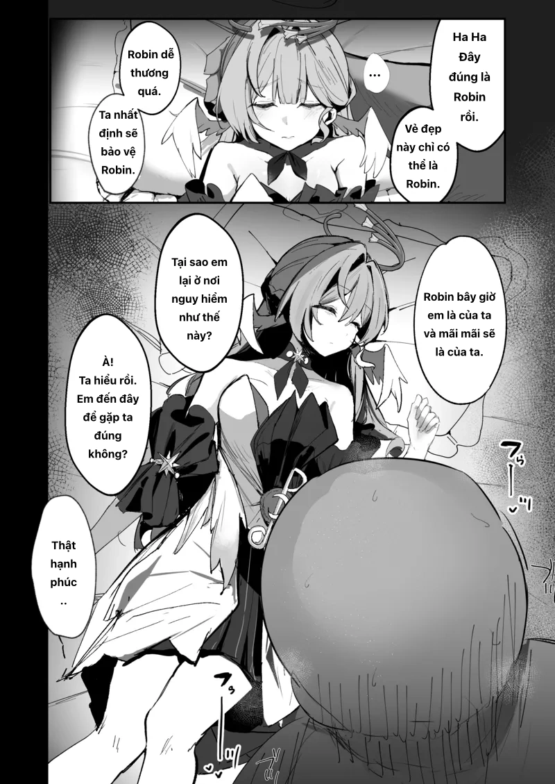 HentaiVN.net - Ảnh 3 - [MeichougiJuku (Tokiba)] Boku dake no Uta Hime - Only My Robin | 只属于我的歌姬 (Honkai: Star Rail) - Oneshot