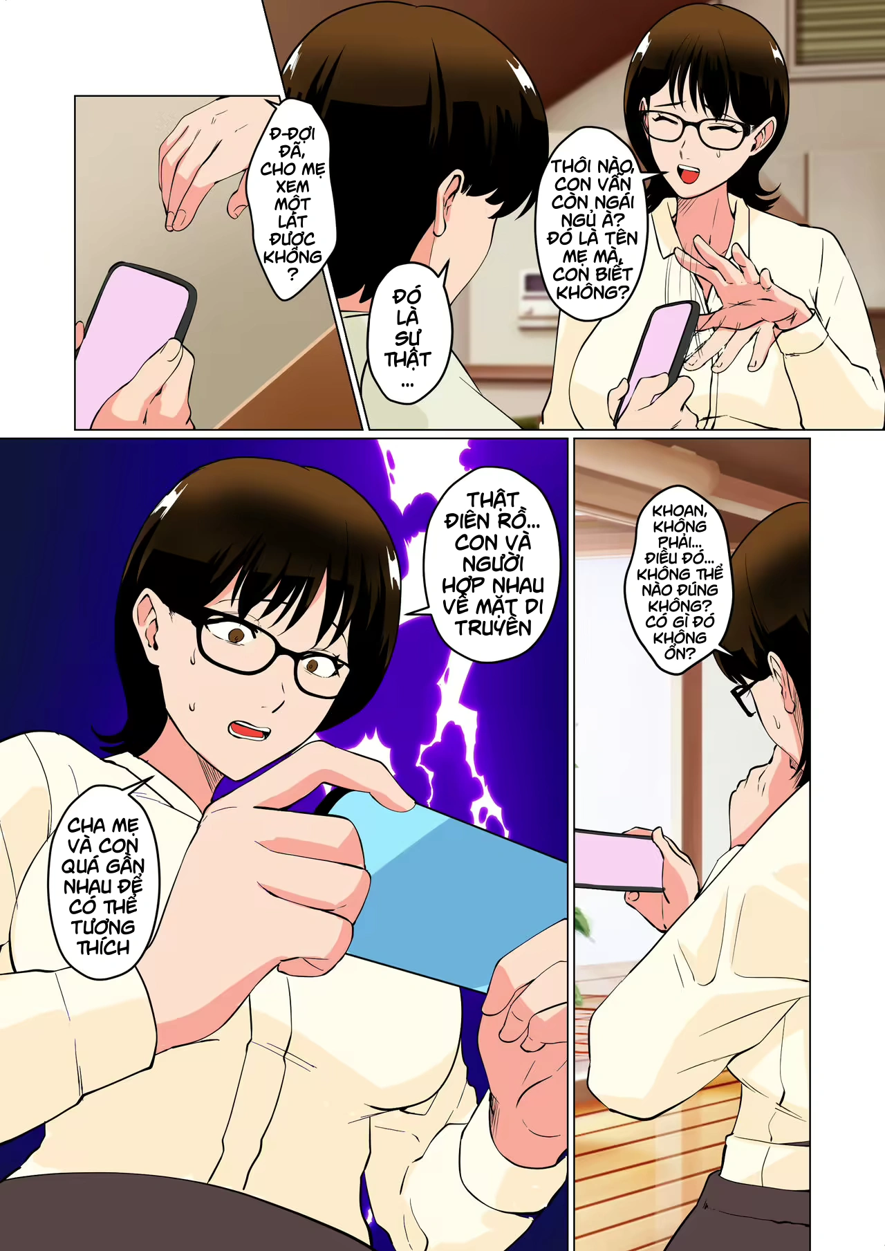 HentaiVN.net - Ảnh 5 - Boku no Shoushika Taisaku Matching no Aite wa...... Mama!? - Oneshot