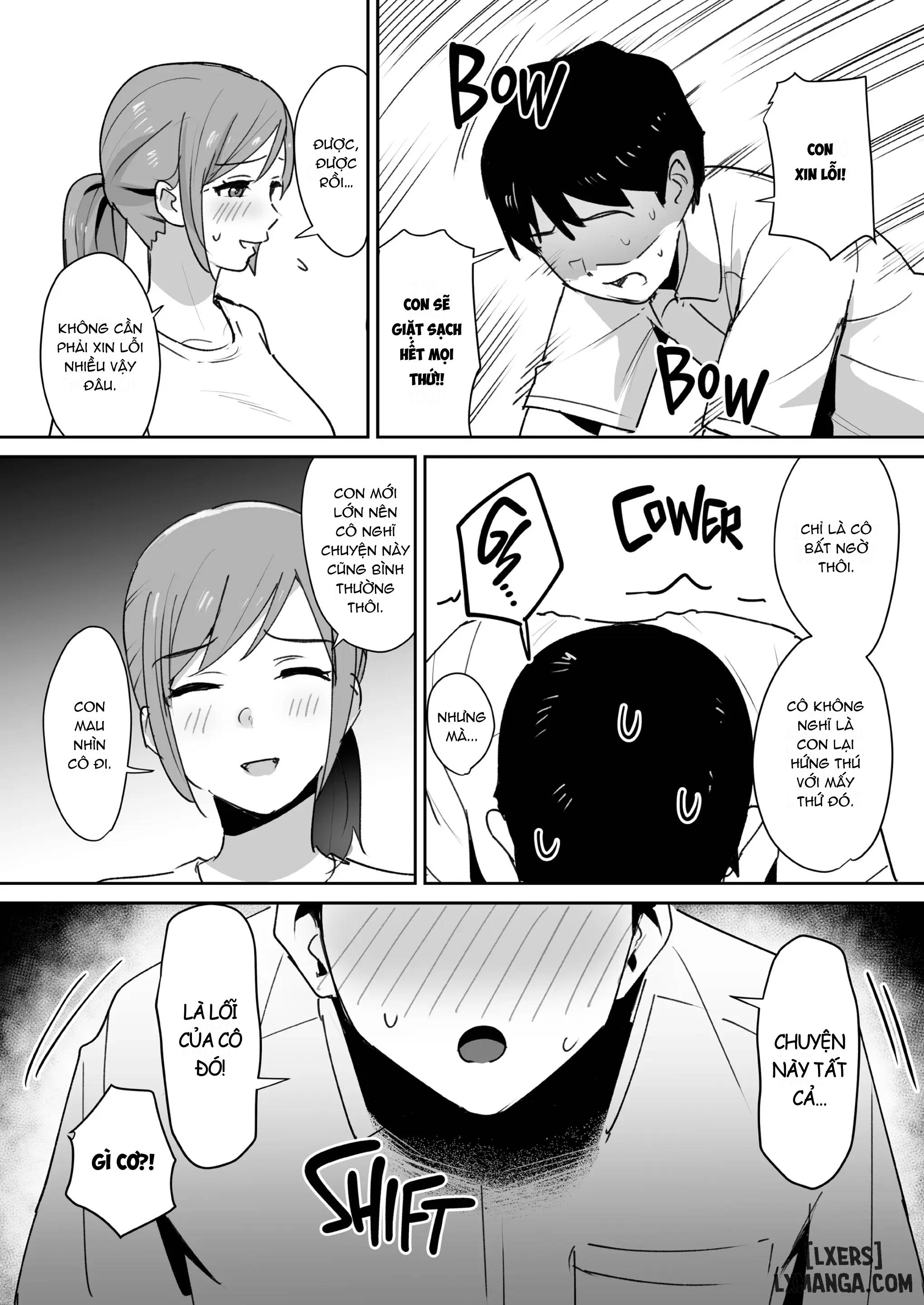 HentaiVN.net - Ảnh 10 - Yuujin No Haha Wa Dekachin Ni Yowai - Oneshot