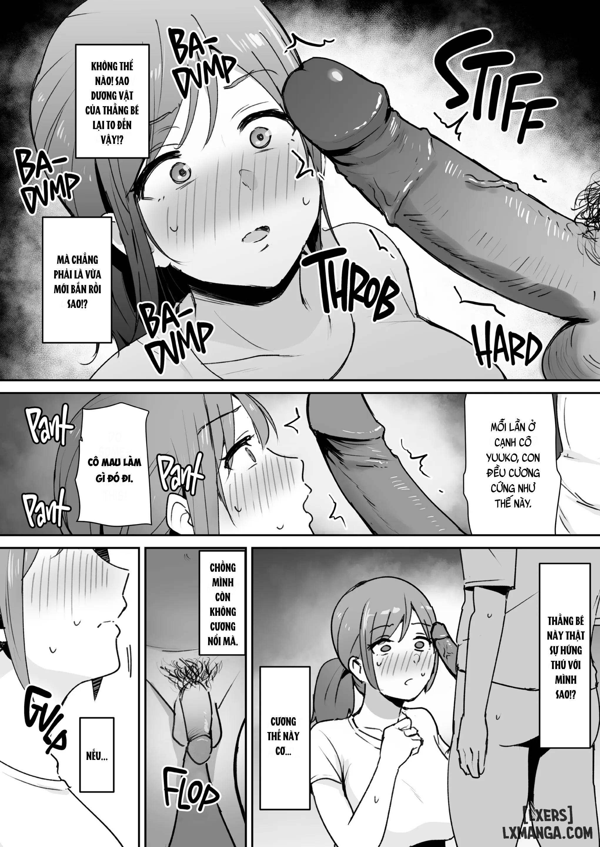 HentaiVN.net - Ảnh 12 - Yuujin No Haha Wa Dekachin Ni Yowai - Oneshot