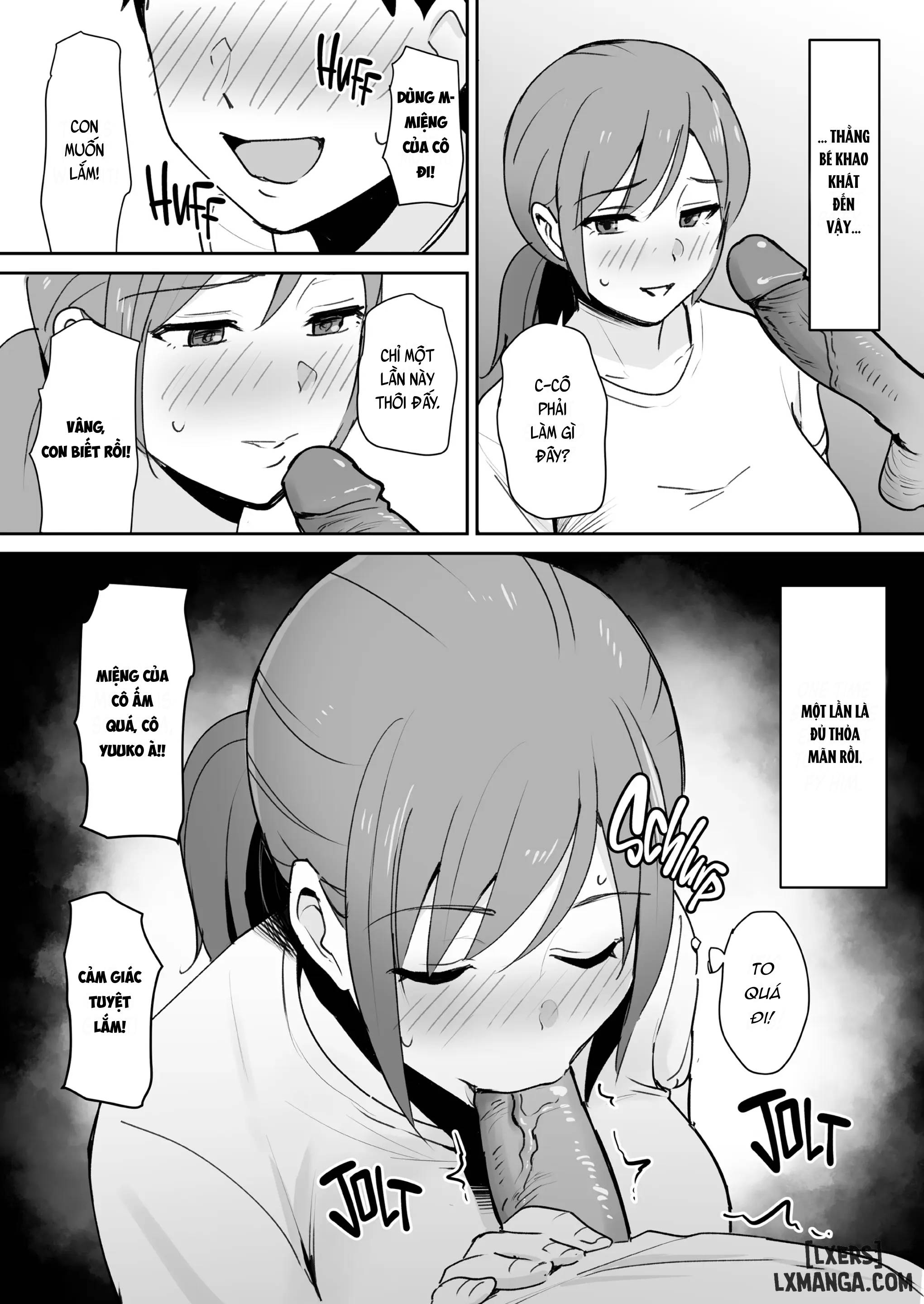 HentaiVN.net - Ảnh 13 - Yuujin No Haha Wa Dekachin Ni Yowai - Oneshot