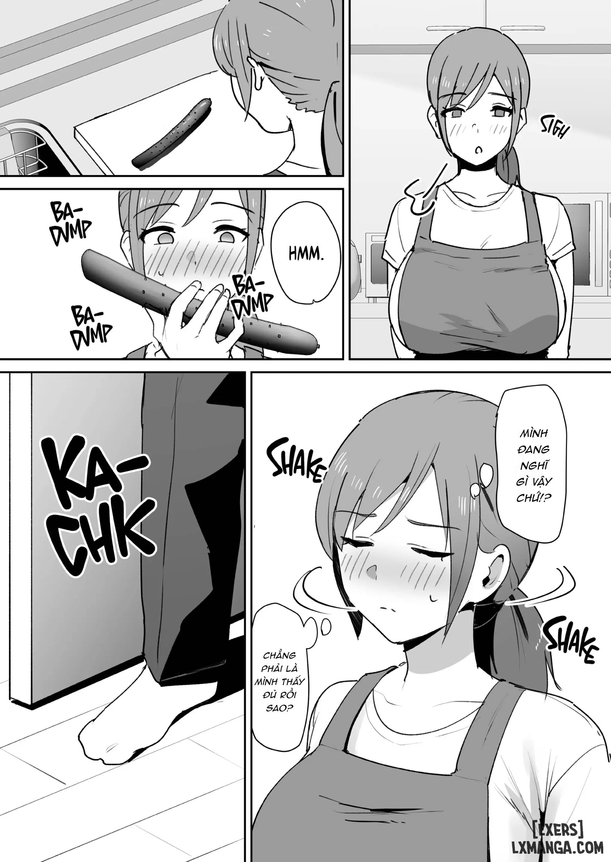 HentaiVN.net - Ảnh 17 - Yuujin No Haha Wa Dekachin Ni Yowai - Oneshot