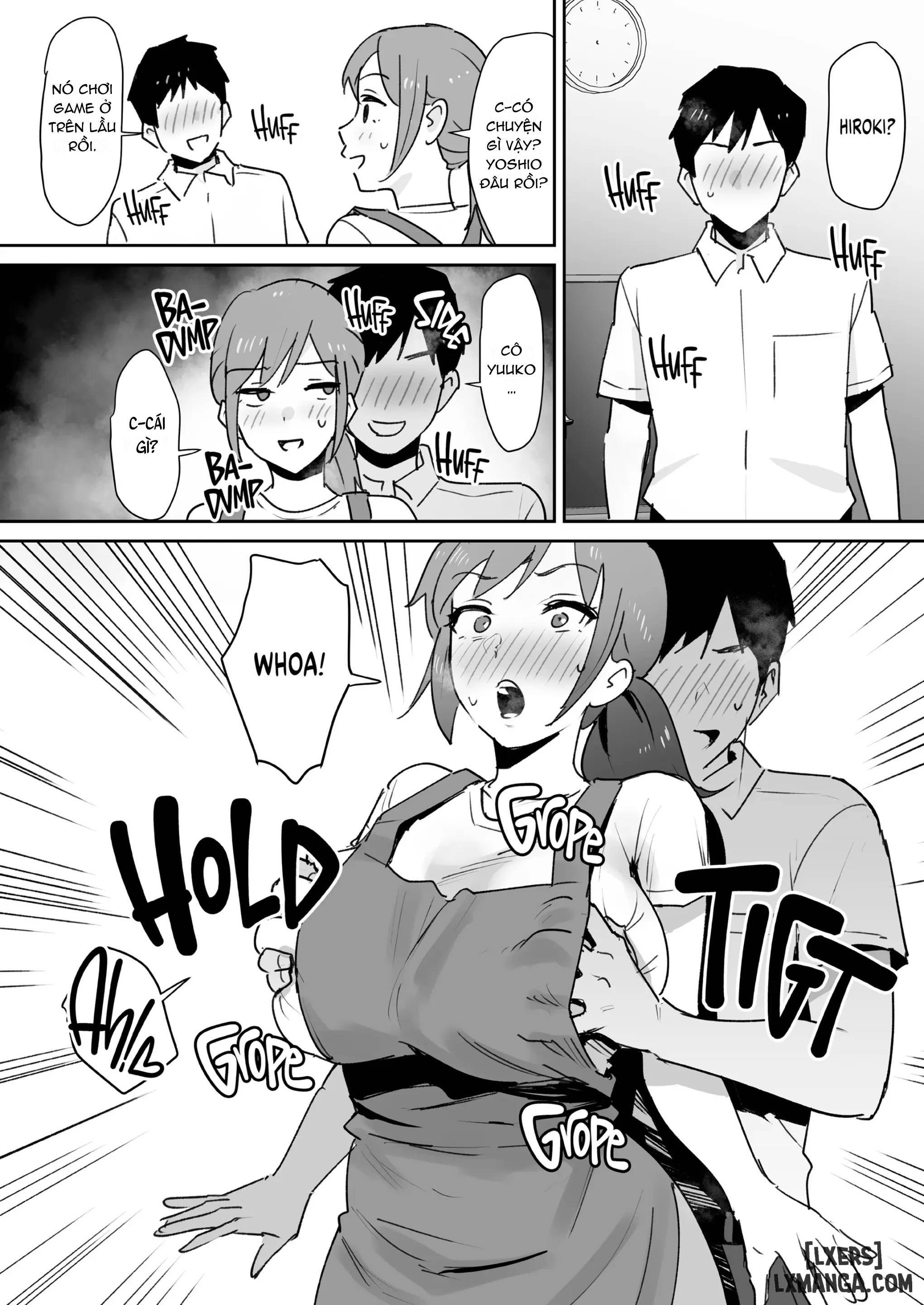 HentaiVN.net - Ảnh 18 - Yuujin No Haha Wa Dekachin Ni Yowai - Oneshot