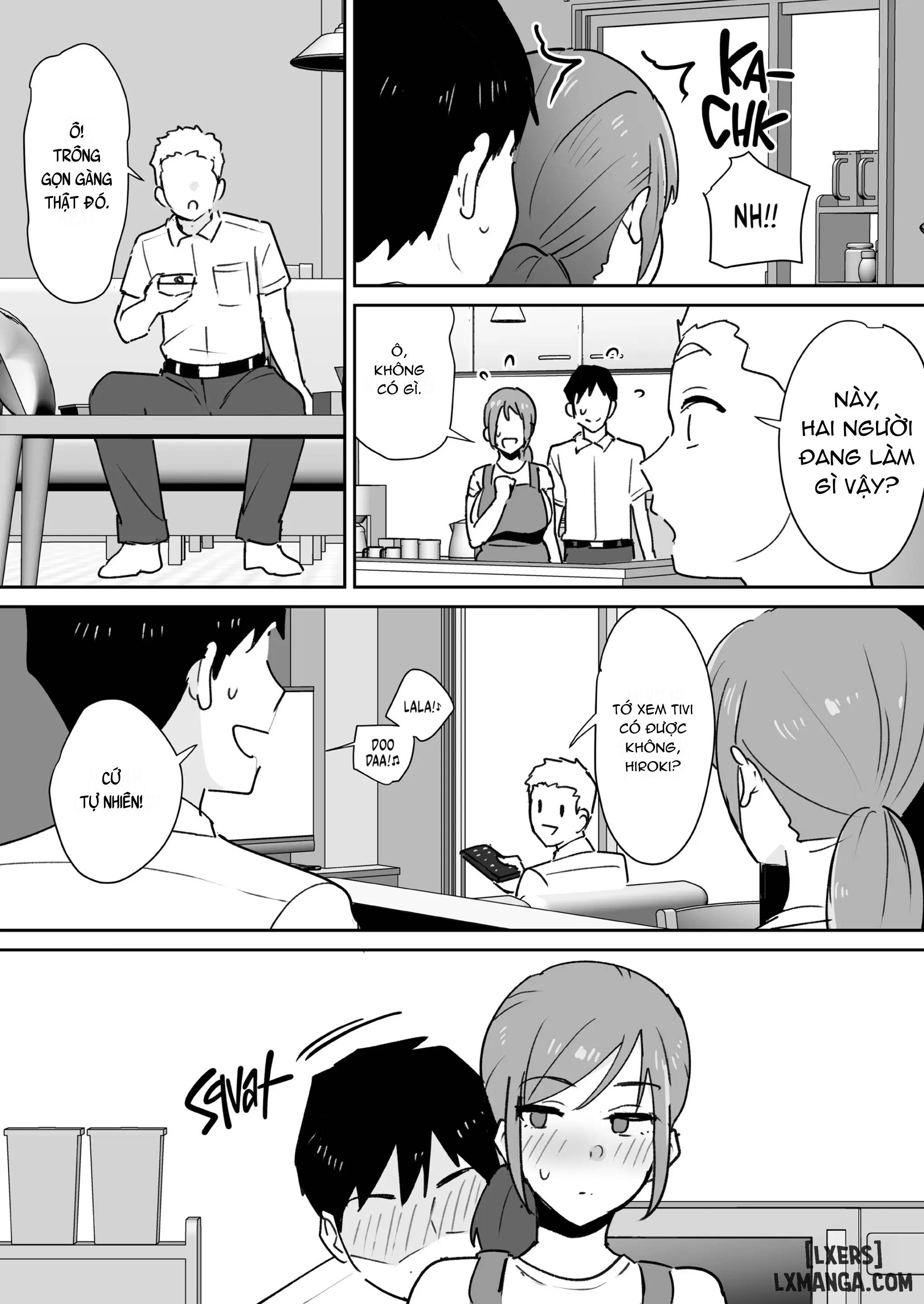 HentaiVN.net - Ảnh 20 - Yuujin No Haha Wa Dekachin Ni Yowai - Oneshot