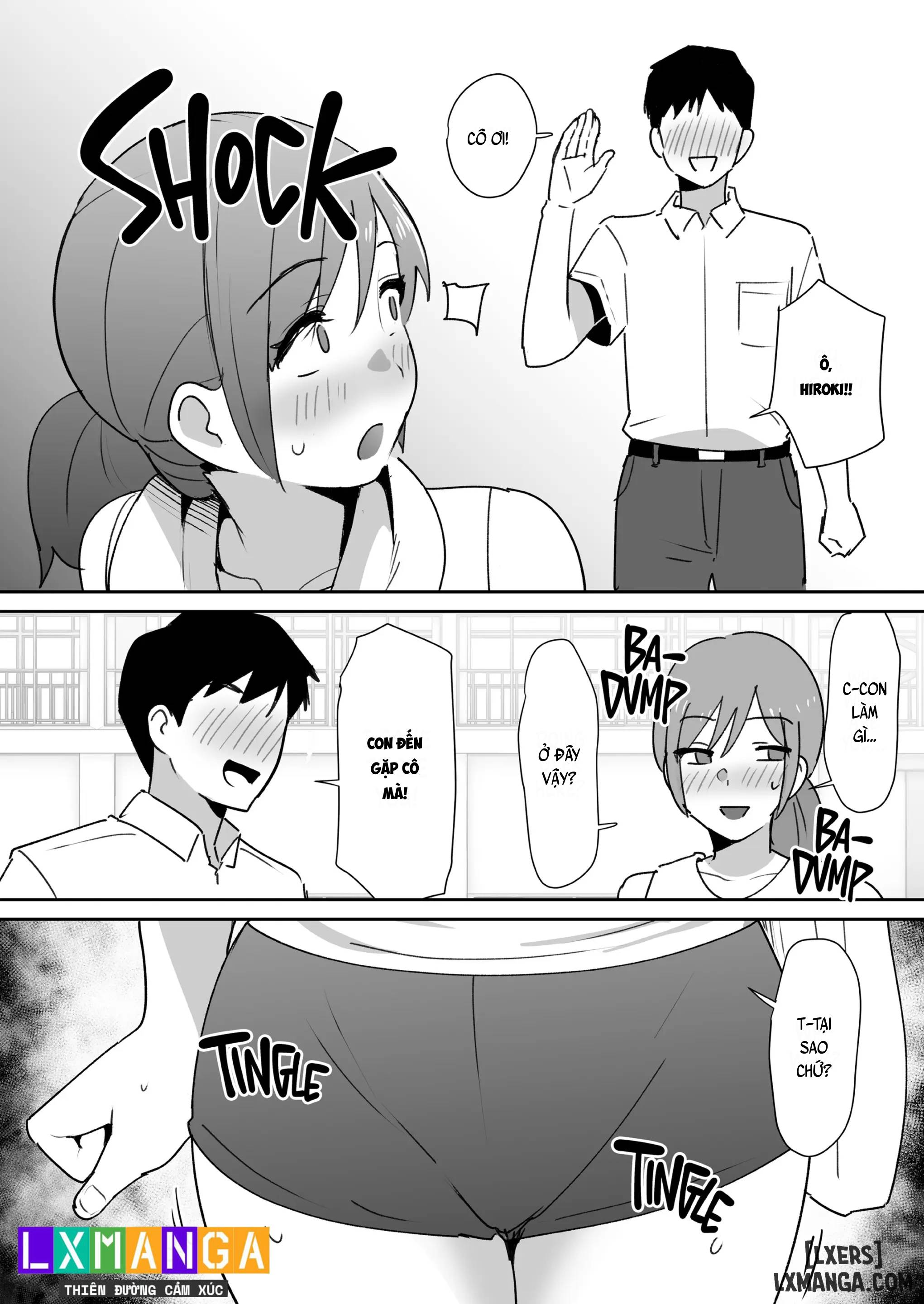 HentaiVN.net - Ảnh 32 - Yuujin No Haha Wa Dekachin Ni Yowai - Oneshot