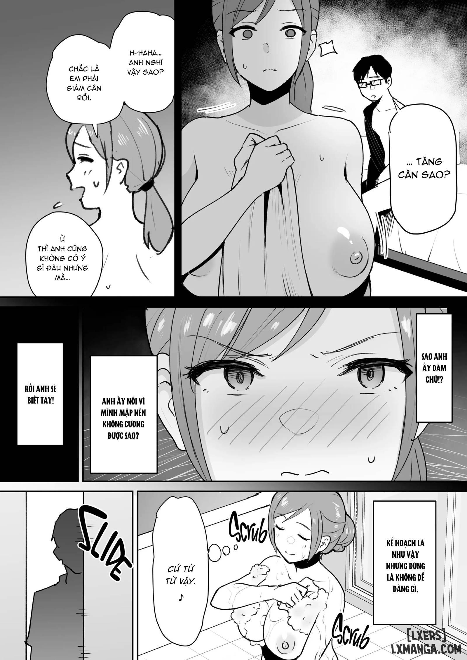 HentaiVN.net - Ảnh 5 - Yuujin No Haha Wa Dekachin Ni Yowai - Oneshot