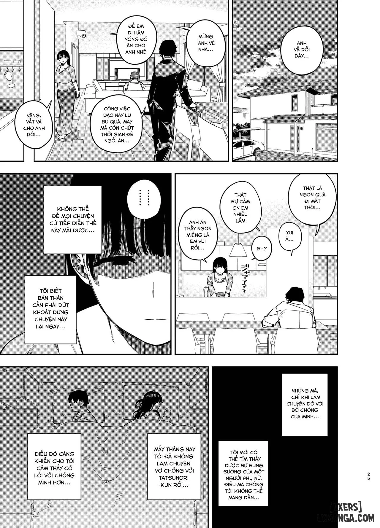 HentaiVN.net - Ảnh 23 - Gifu ni Dakareru Tsuma Yui Hen 3 - Oneshot