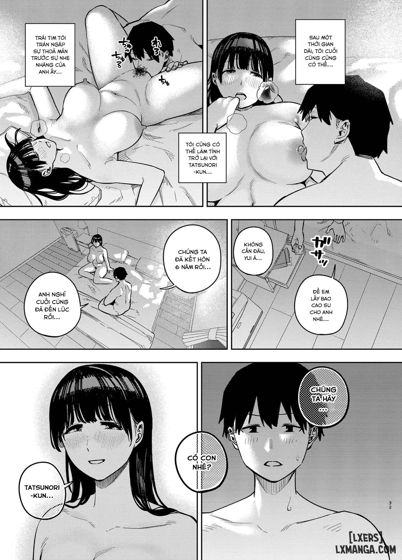 HentaiVN.net - Ảnh 31 - Gifu ni Dakareru Tsuma Yui Hen 3 - Oneshot