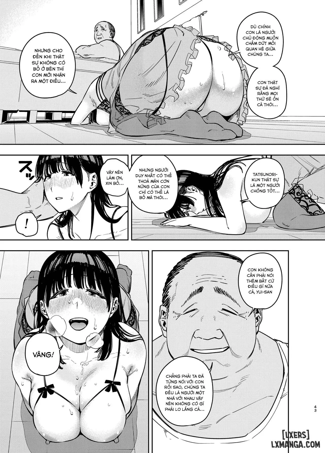 HentaiVN.net - Ảnh 41 - Gifu ni Dakareru Tsuma Yui Hen 3 - Oneshot