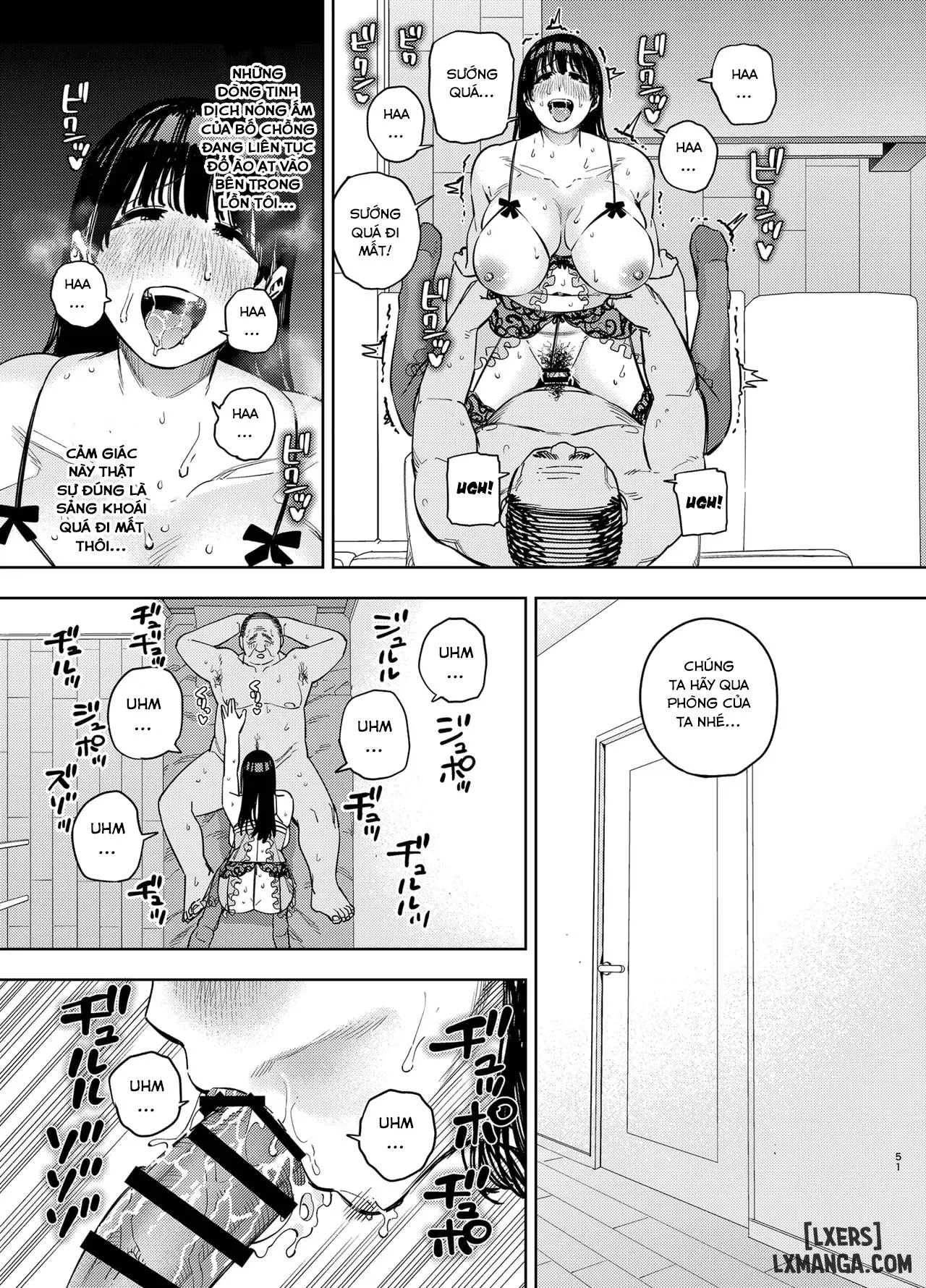 HentaiVN.net - Ảnh 49 - Gifu ni Dakareru Tsuma Yui Hen 3 - Oneshot