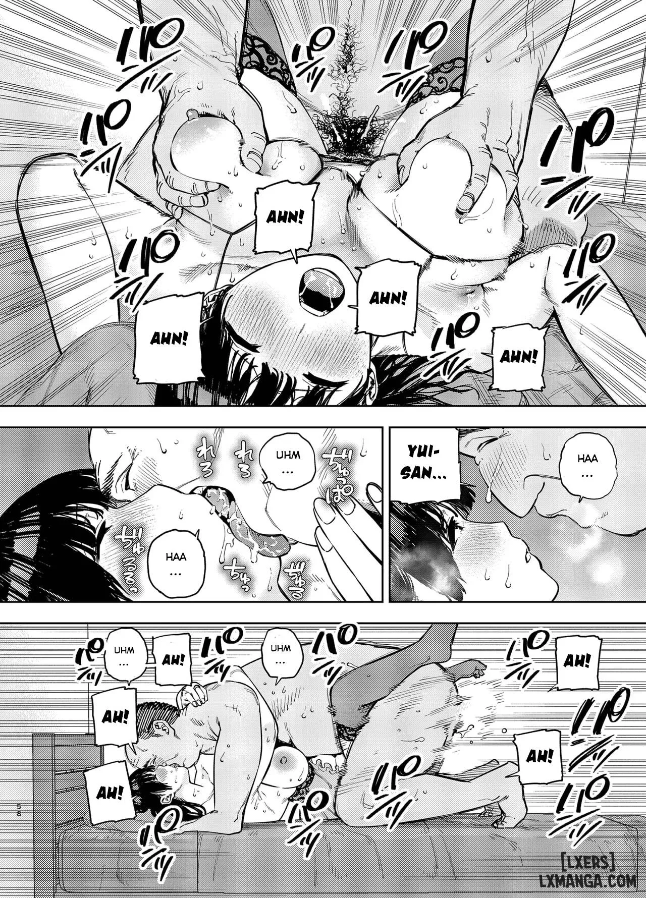 HentaiVN.net - Ảnh 56 - Gifu ni Dakareru Tsuma Yui Hen 3 - Oneshot