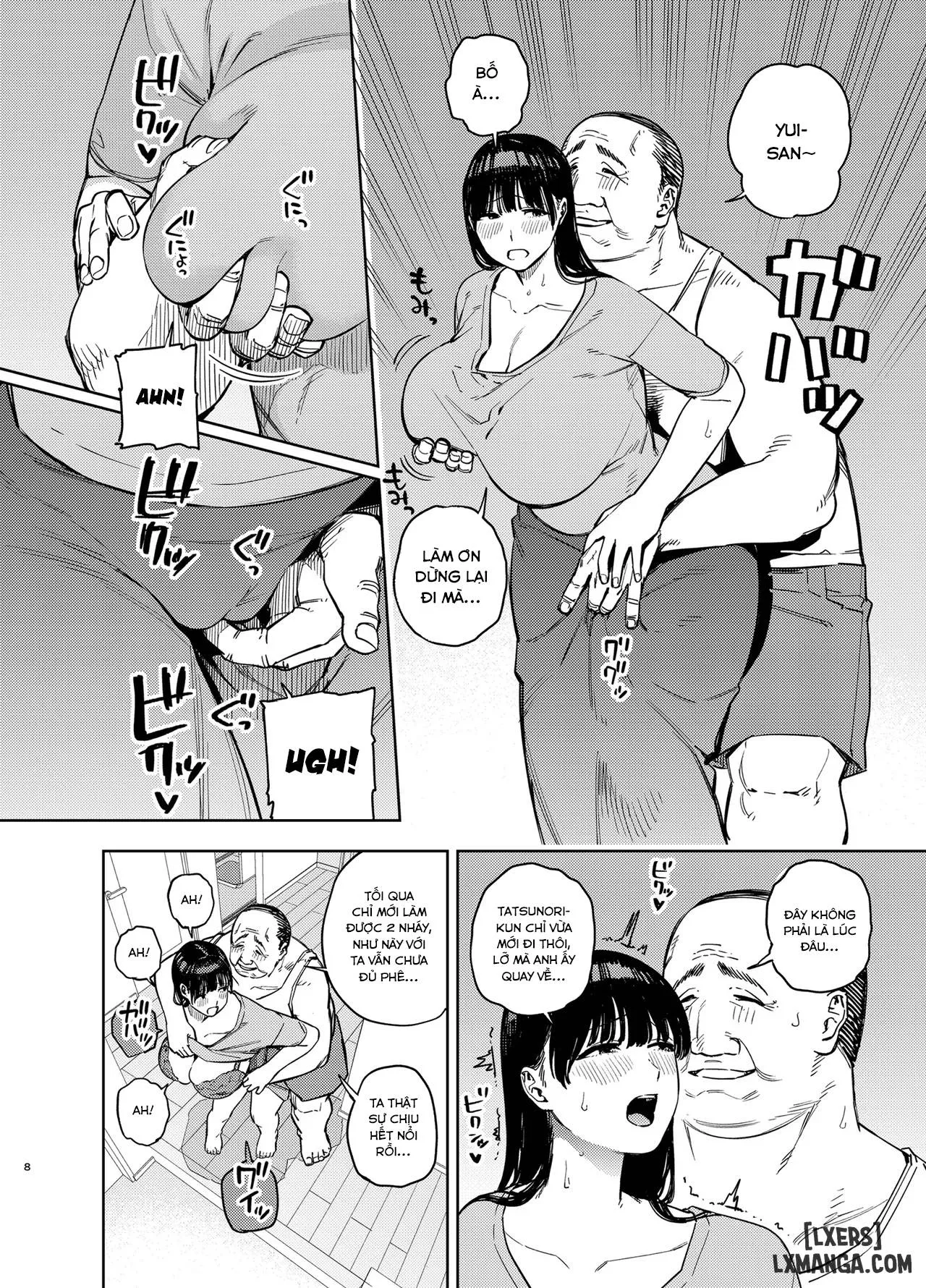 HentaiVN.net - Ảnh 6 - Gifu ni Dakareru Tsuma Yui Hen 3 - Oneshot