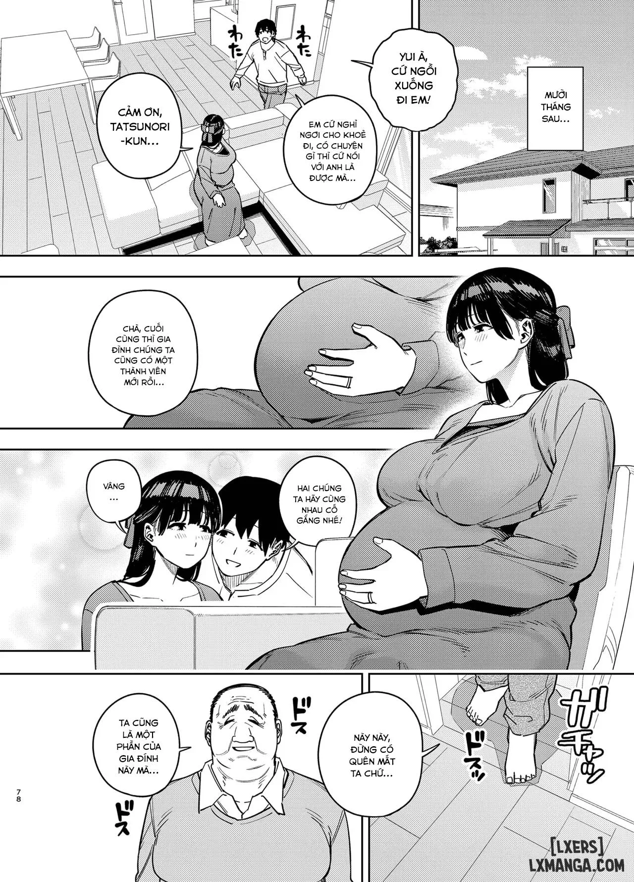 HentaiVN.net - Ảnh 75 - Gifu ni Dakareru Tsuma Yui Hen 3 - Oneshot