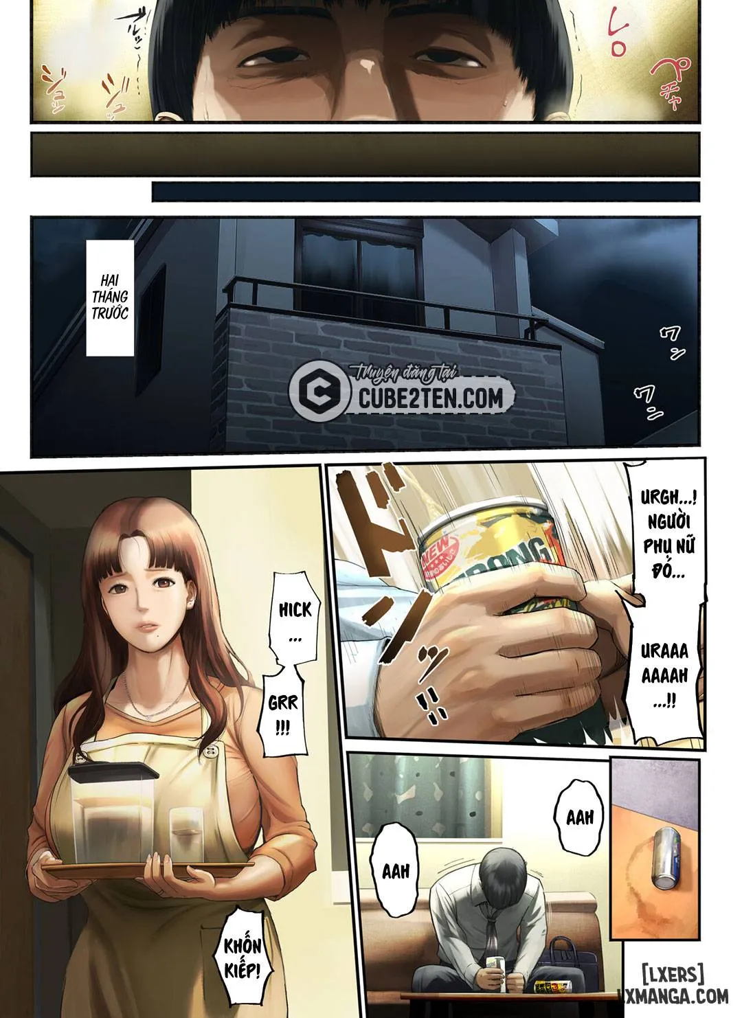 HentaiVN.net - Ảnh 7 - Yasashii Dake no Otoko" to Tsuma ni Sute Raretanode... - Chapter 1