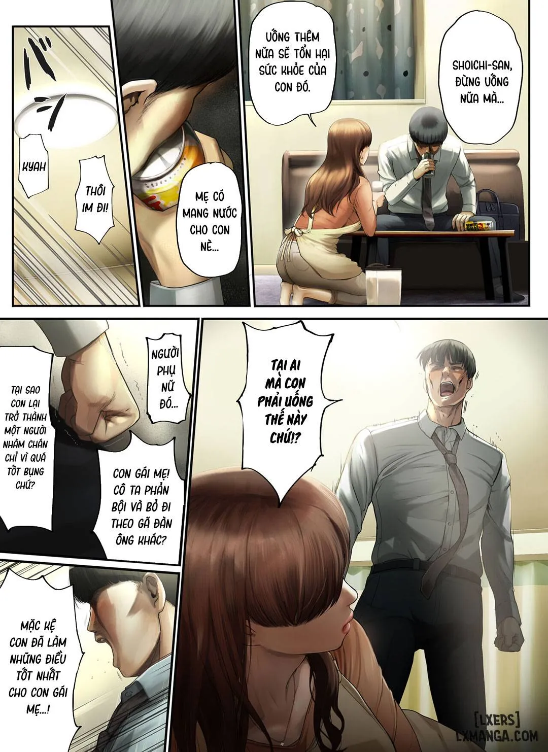HentaiVN.net - Ảnh 8 - Yasashii Dake no Otoko" to Tsuma ni Sute Raretanode... - Chapter 1