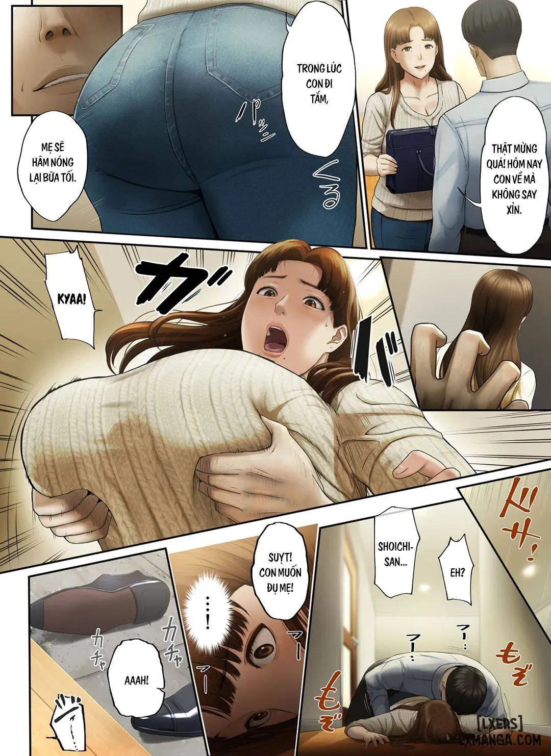 HentaiVN.net - Ảnh 6 - Yasashii Dake no Otoko" to Tsuma ni Sute Raretanode... - Chapter 2
