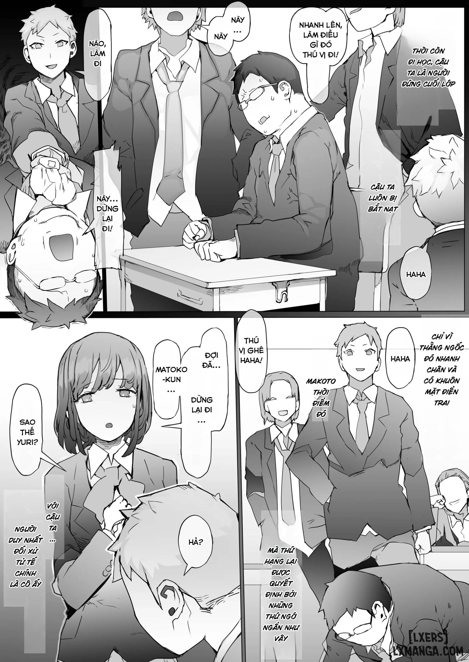 HentaiVN.net - Ảnh 11 - Hinpu no Sa - Kane de Toriageta Taninzuma o Shuu Feti Saiaku Maso Shihai Kyouiku - Oneshot