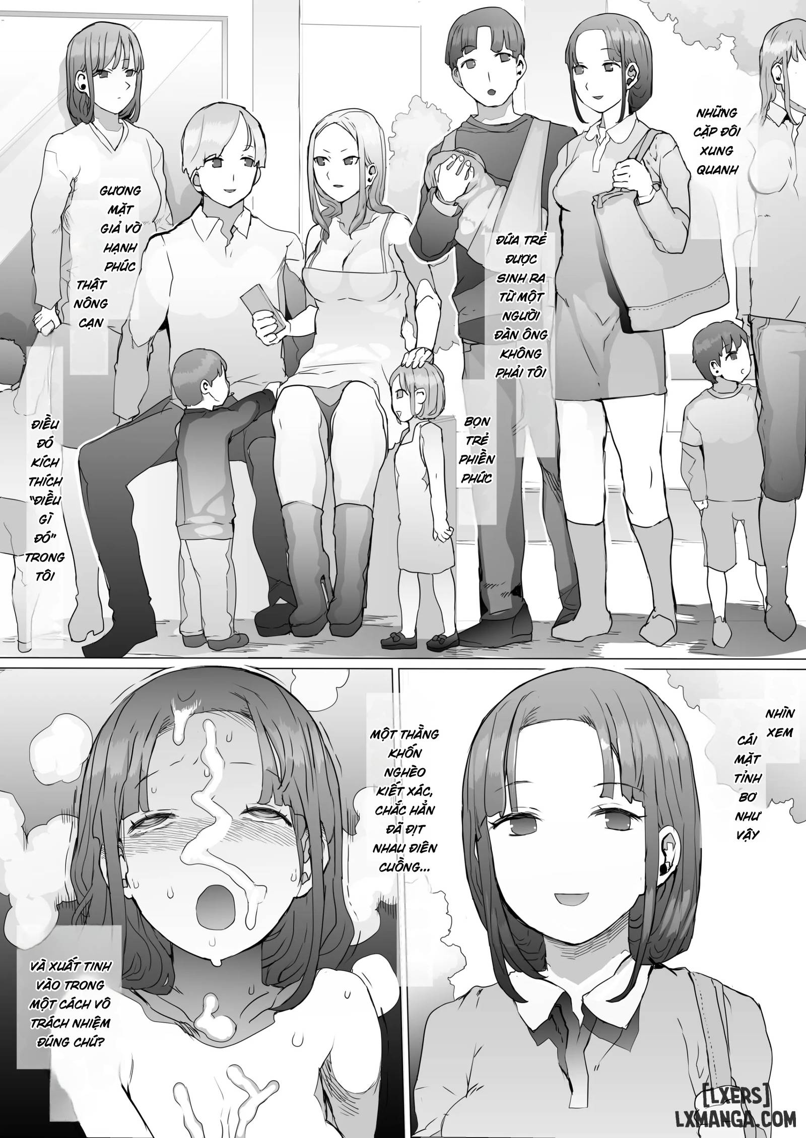 HentaiVN.net - Ảnh 14 - Hinpu no Sa - Kane de Toriageta Taninzuma o Shuu Feti Saiaku Maso Shihai Kyouiku - Oneshot