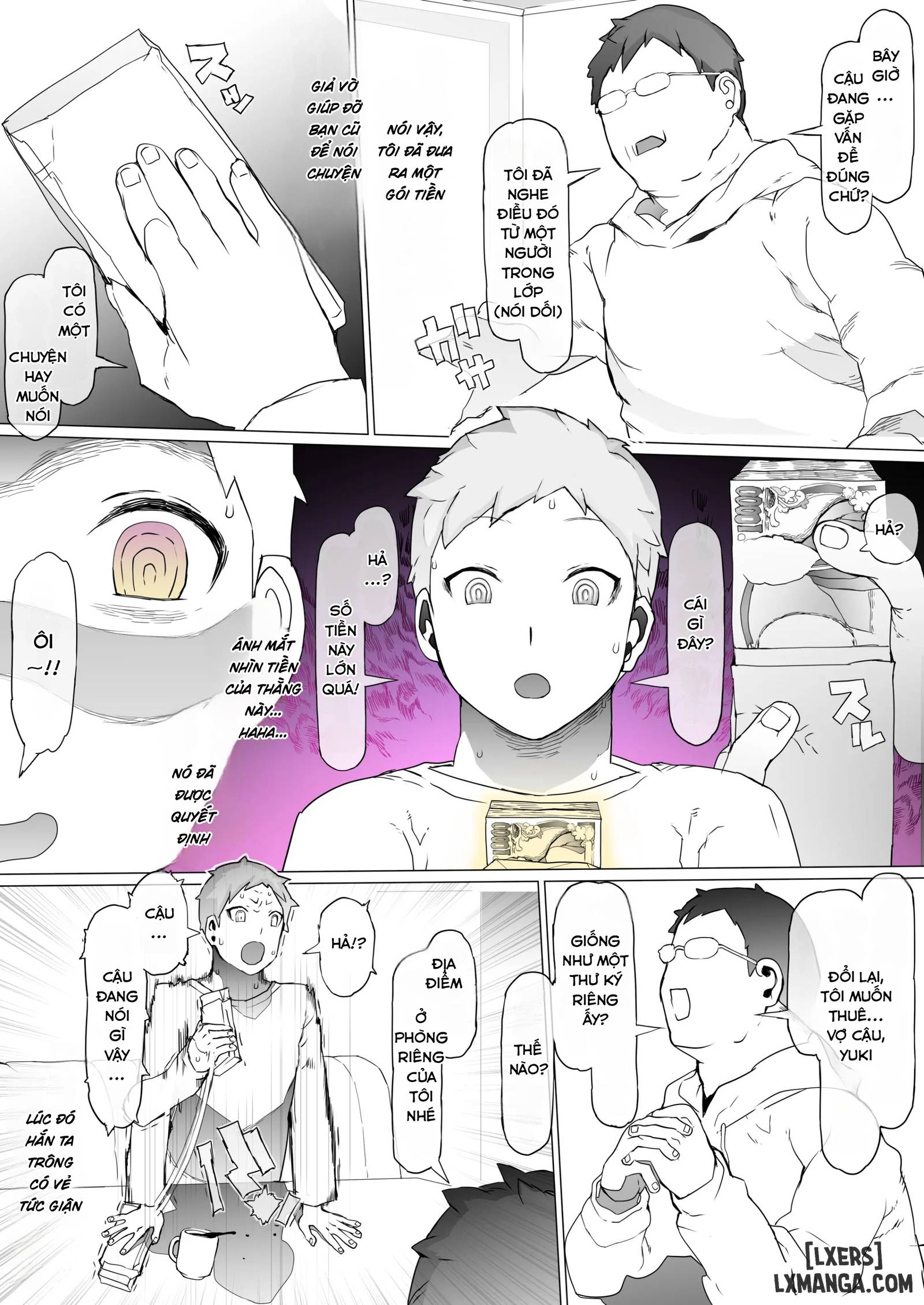 HentaiVN.net - Ảnh 16 - Hinpu no Sa - Kane de Toriageta Taninzuma o Shuu Feti Saiaku Maso Shihai Kyouiku - Oneshot