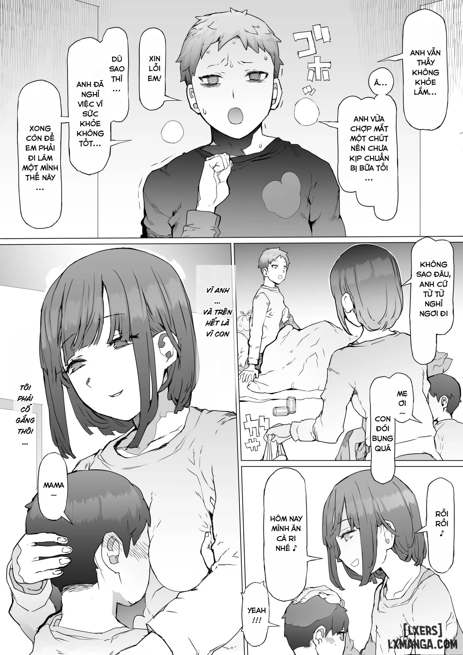 HentaiVN.net - Ảnh 5 - Hinpu no Sa - Kane de Toriageta Taninzuma o Shuu Feti Saiaku Maso Shihai Kyouiku - Oneshot