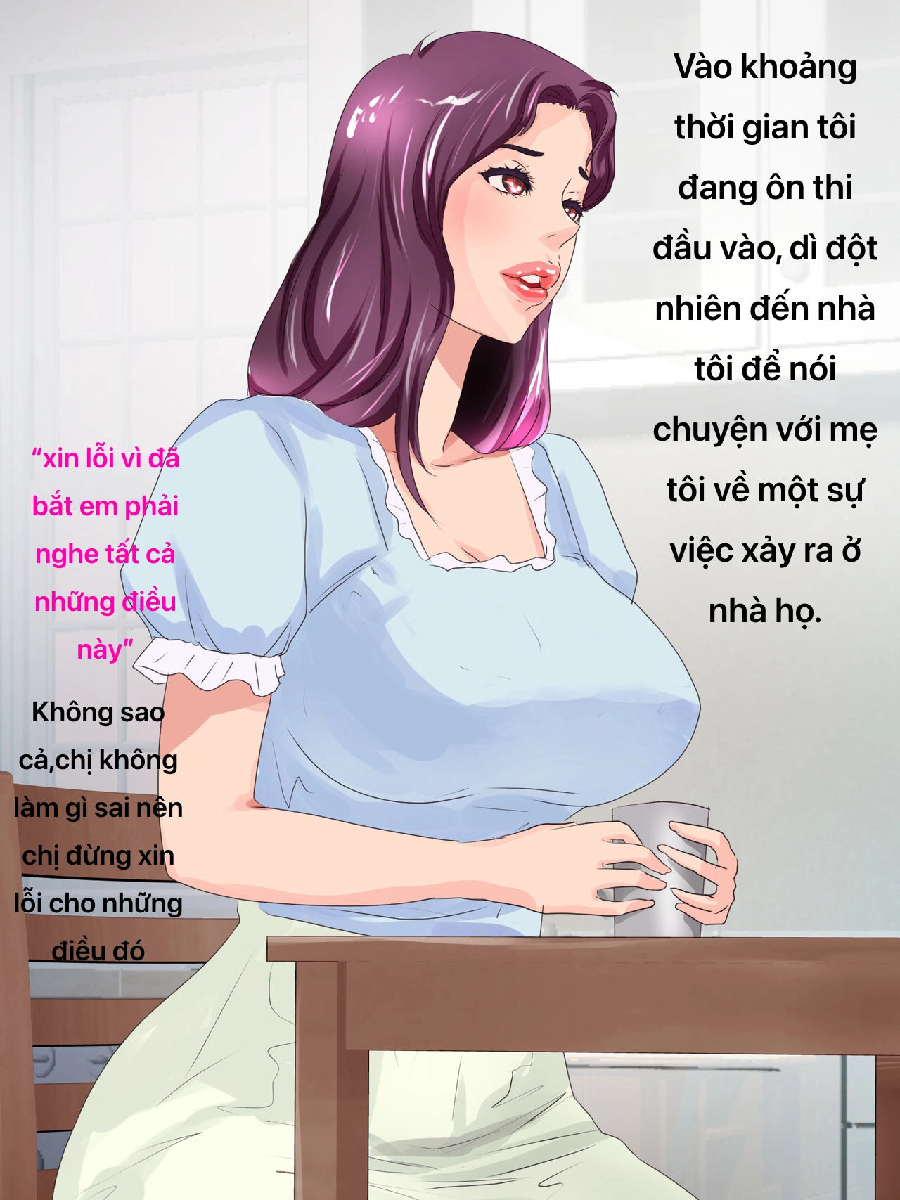 HentaiVN.net - Ảnh 4 - Thèm khát vợ chú - Chap 1:khởi đầu