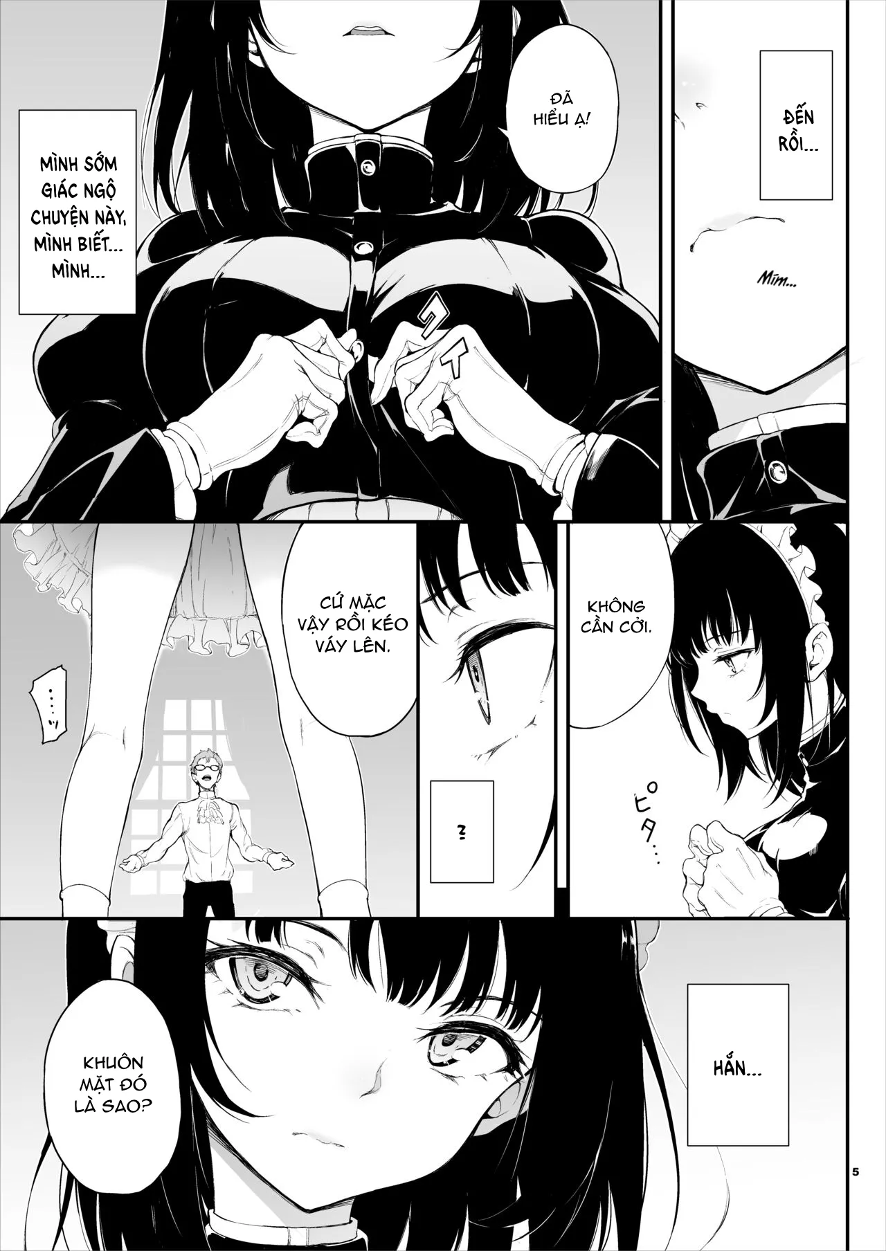 HentaiVN.net - Ảnh 4 - Maid Kyouiku - Chap 1