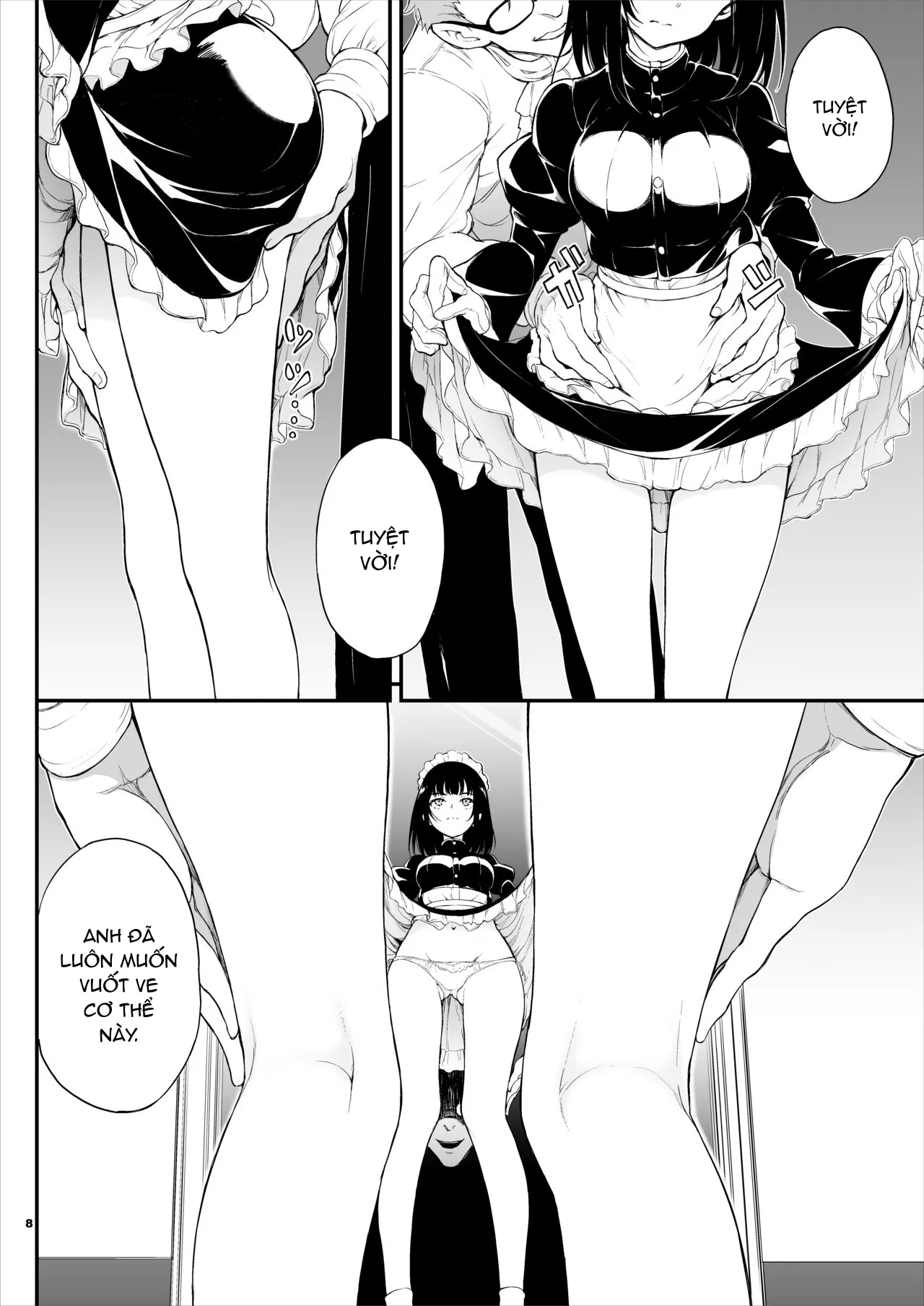 HentaiVN.net - Ảnh 7 - Maid Kyouiku - Chap 1