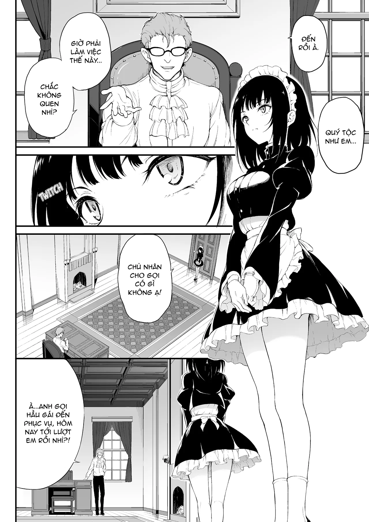HentaiVN.net - Ảnh 5 - Maid Kyouiku - Chap 1 [Không che]
