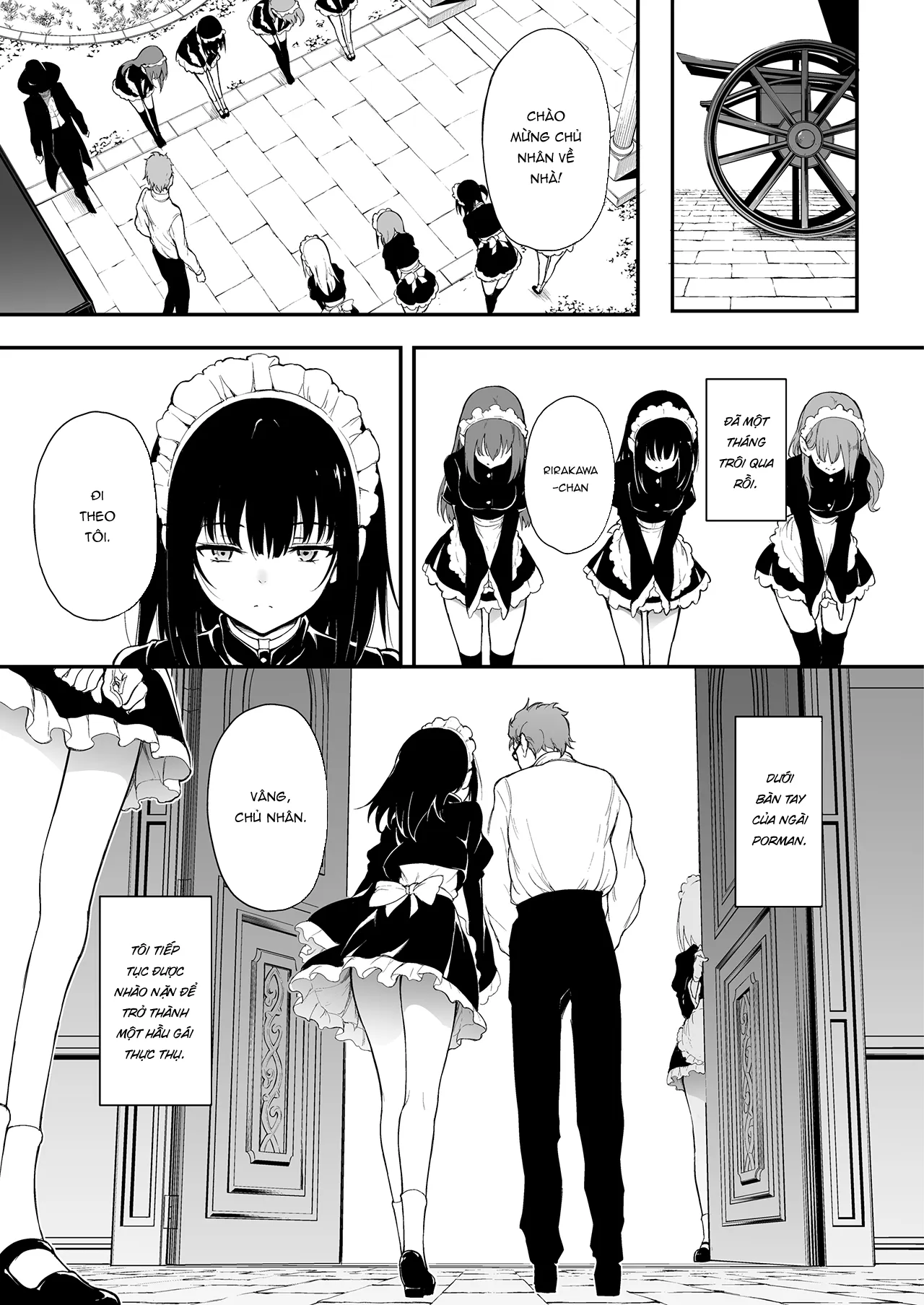 HentaiVN.net - Ảnh 3 - Maid Kyouiku - Chap 2 [Không che]
